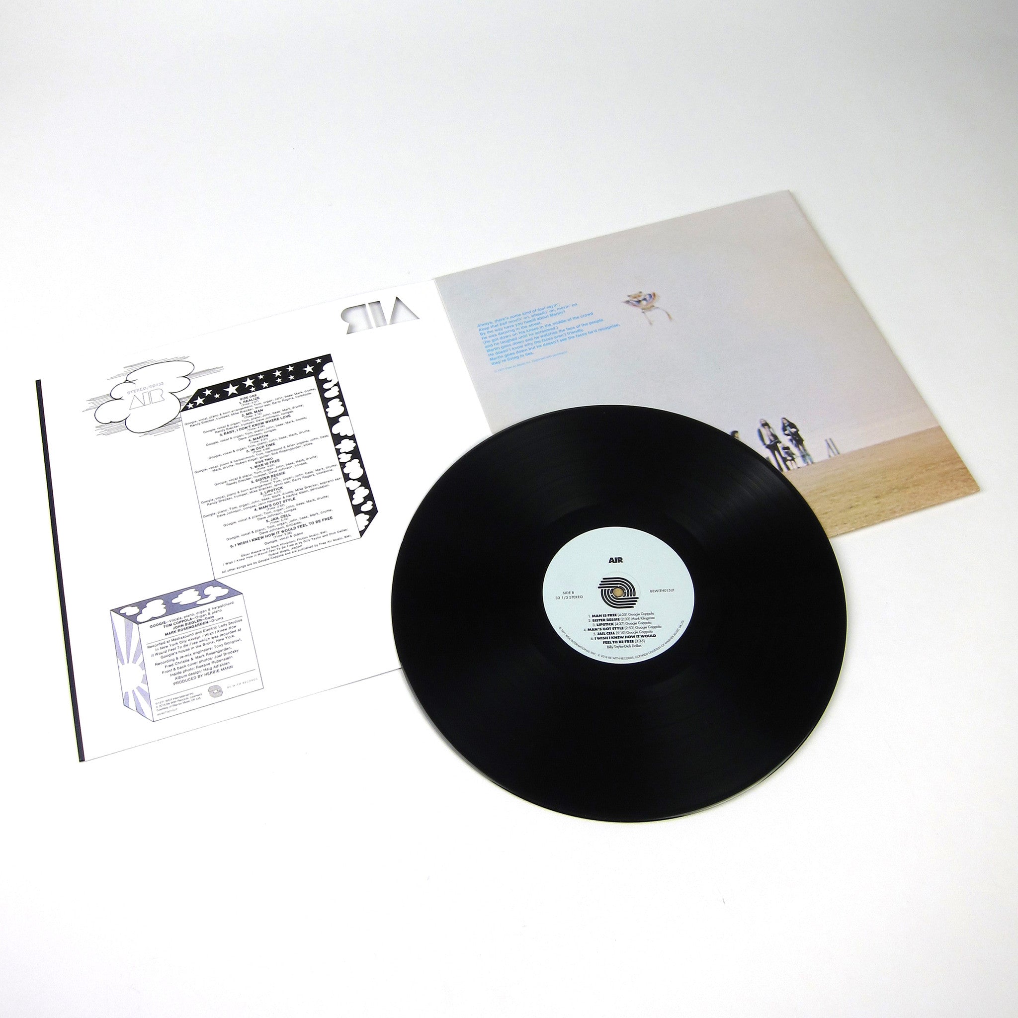 Limited Edition 180g Vinyl LP: Air's Eponymous Soulful Jazz - Rock Fusion Album