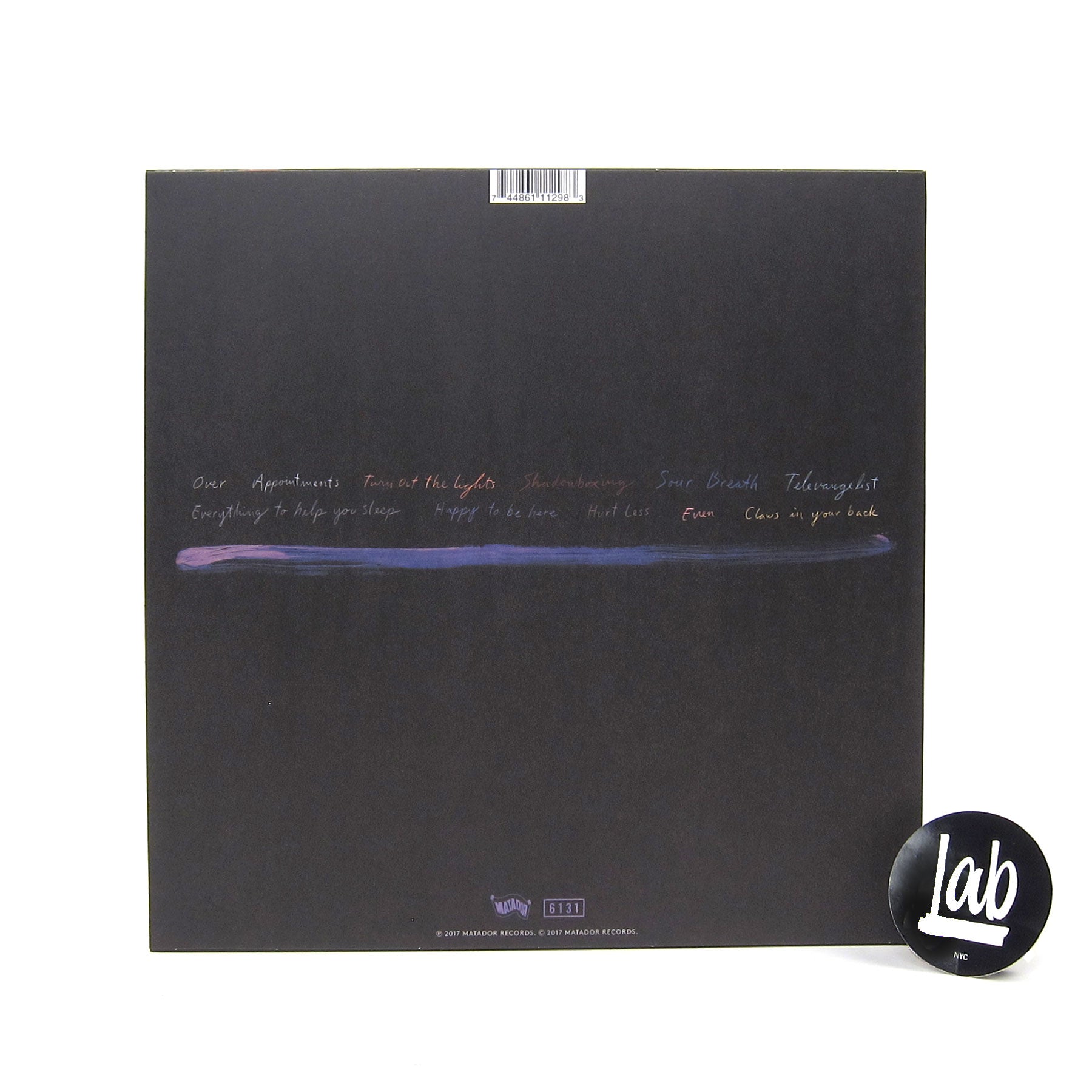 Limited Edition: Julien Baker's Turn Out The Lights Vinyl LP in Clear & Green Colored Wax