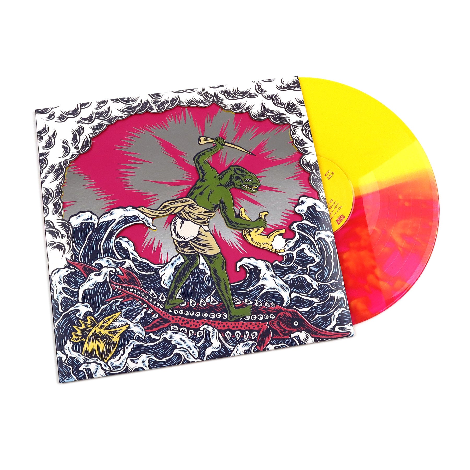 Limited Edition King Gizzard And The Lizard Wizard: Teenage Gizzard Colored Vinyl LP
