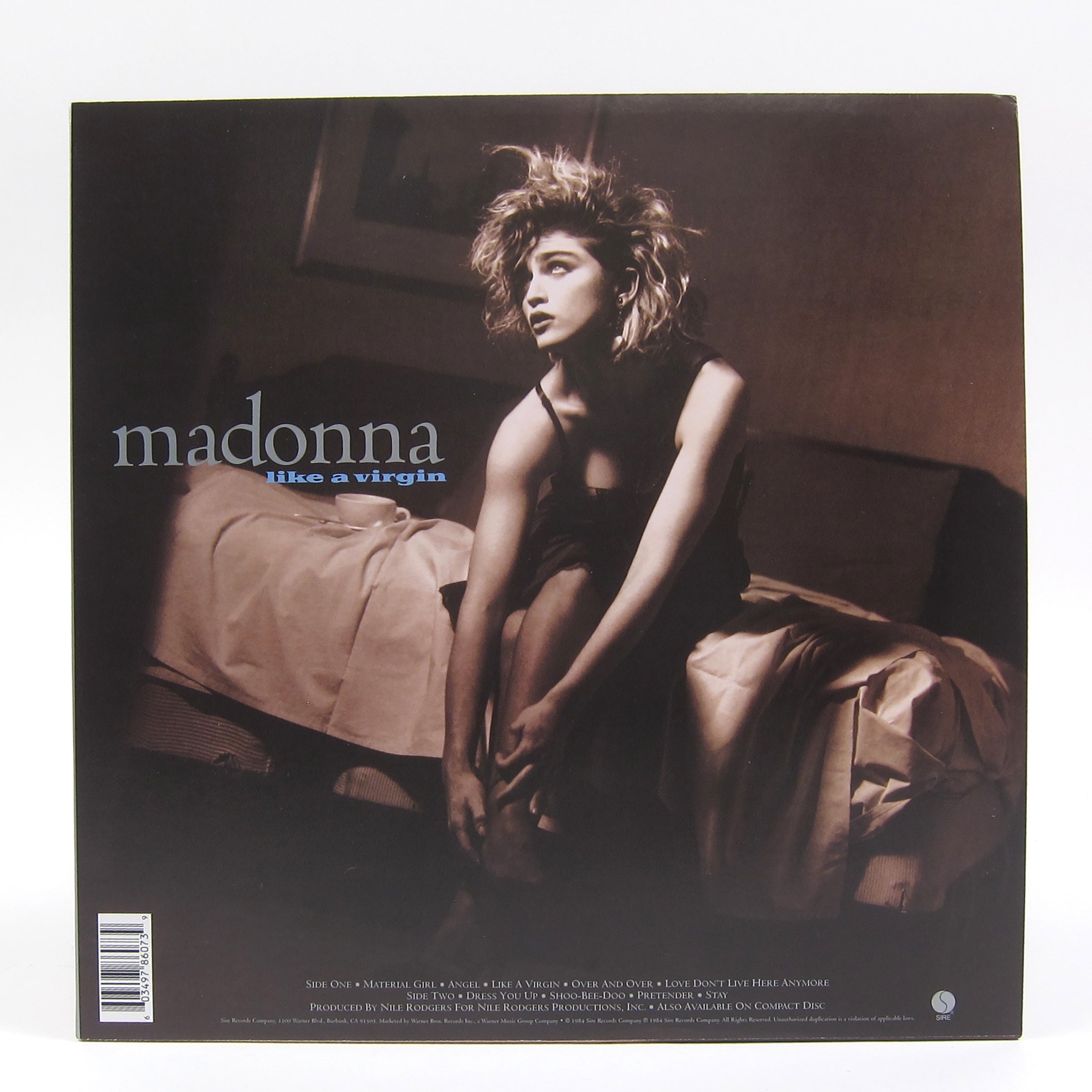 Limited Edition Madonna's 'Like A Virgin' White Vinyl LP - Back To The 80's!
