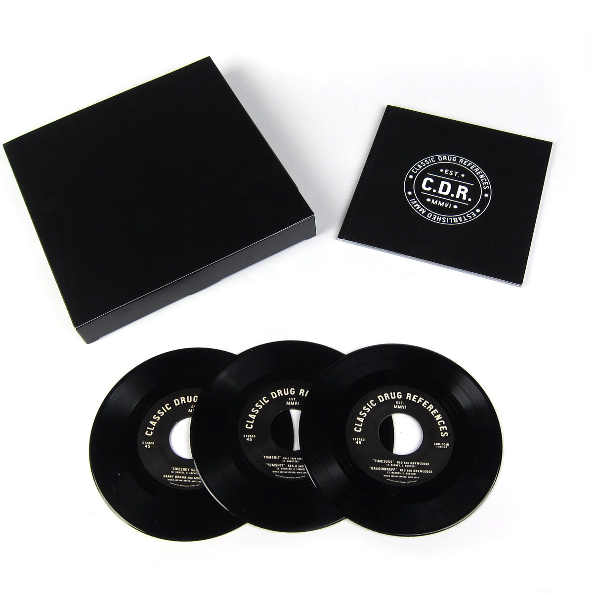 Classic Drug References Vol.1 Vinyl 7 Boxset by Blu, Danny Brown and More