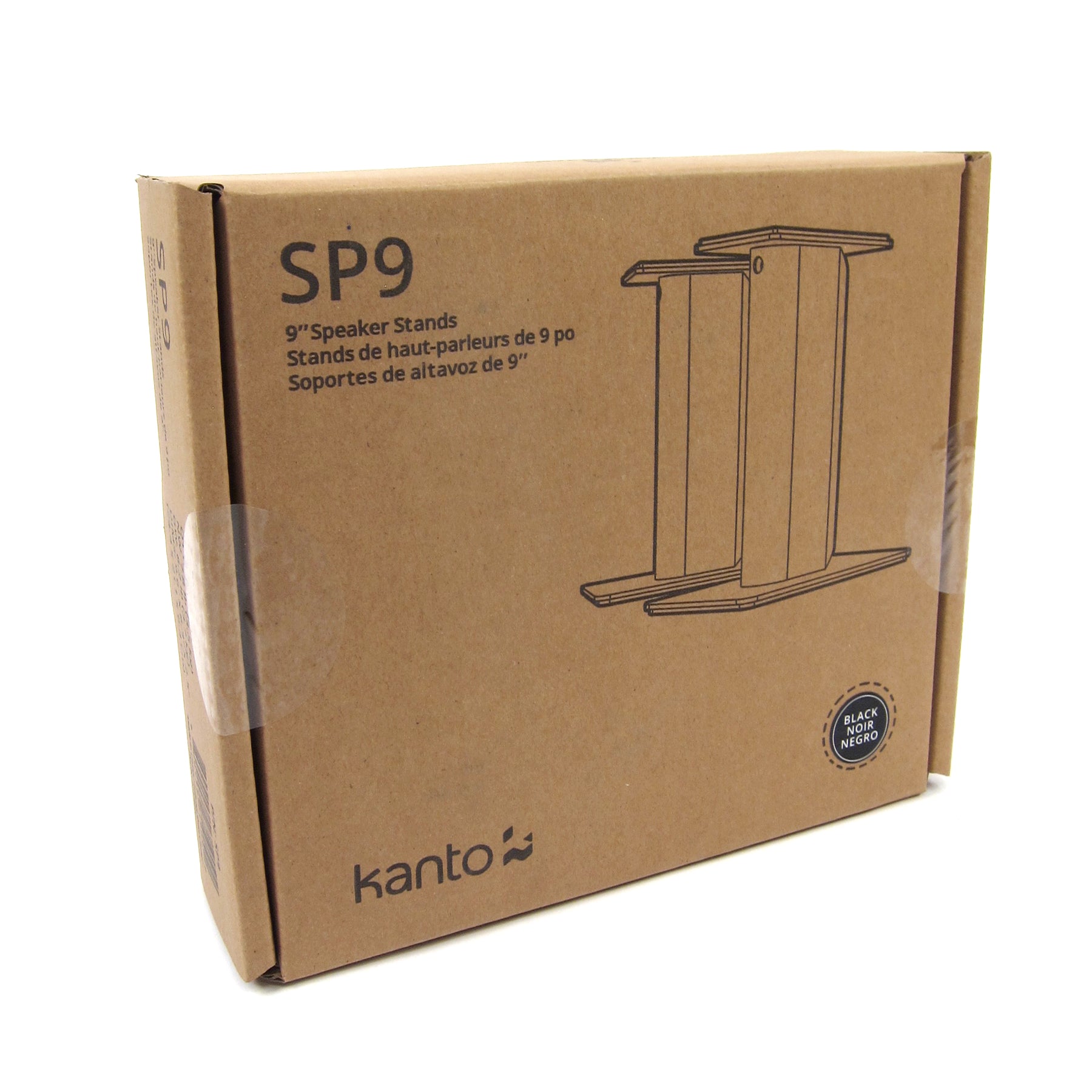 Hot Deal: Kanto SP9 Desktop Speaker Stands for YU2/YU4 - 9 Inches Tall, Black Pair