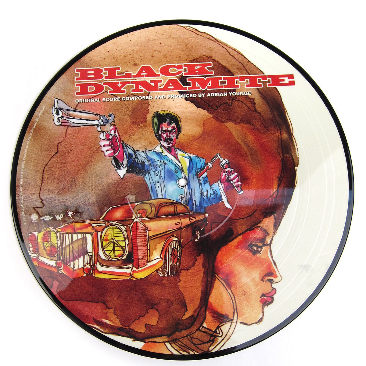Adrian Younge's Black Dynamite OST Picture Disc Vinyl LP - A Must-Have!