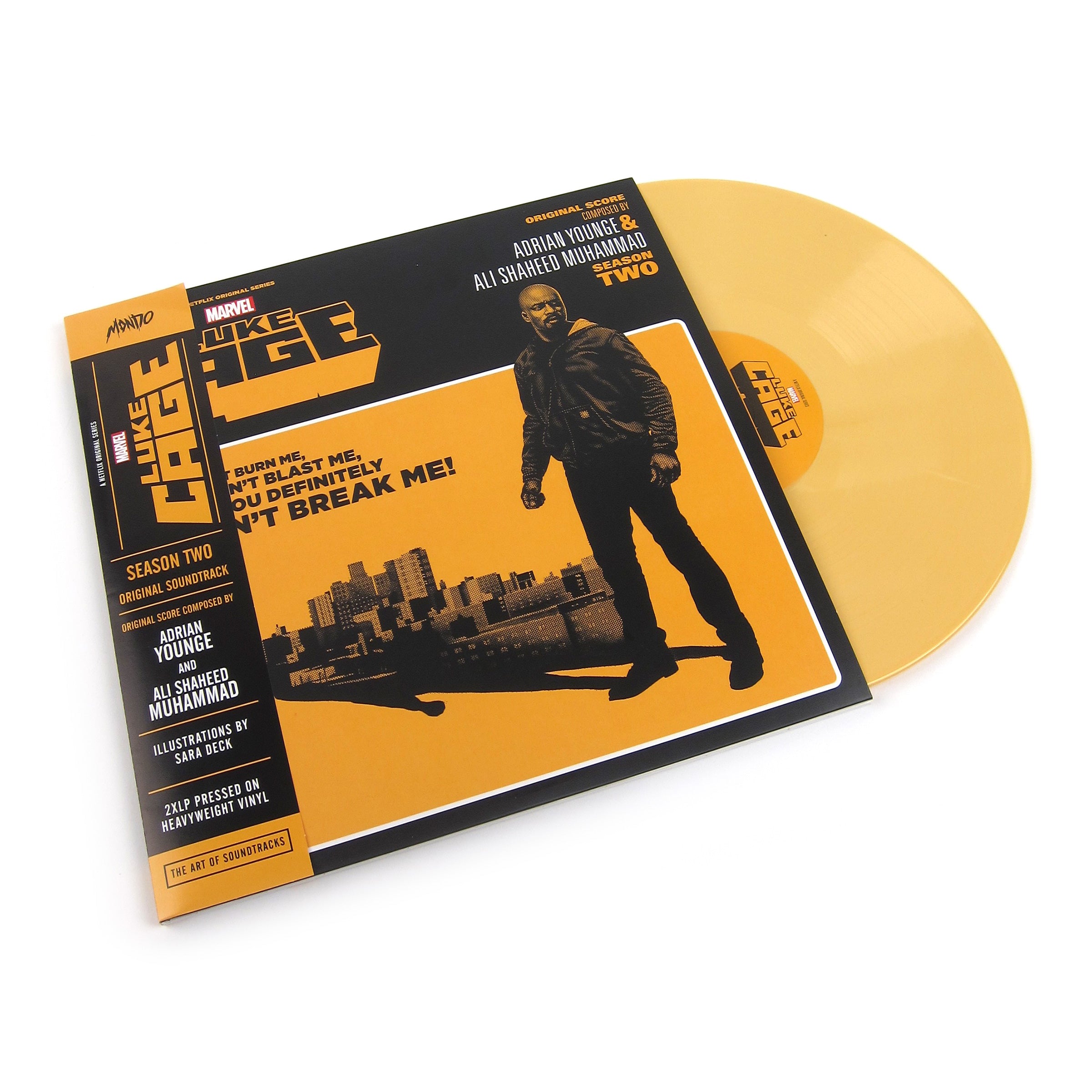 Hot Deal! Adrian Younge & Ali Shaheed Muhammad's Luke Cage Season 2 Colored Vinyl 2LP Soundtrack