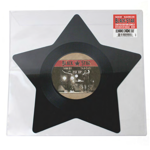 Black Star (Mos Def & Talib Kweli): Star-Shaped 7" Vinyl - Fix Up / You Already Knew (Record Store Day)