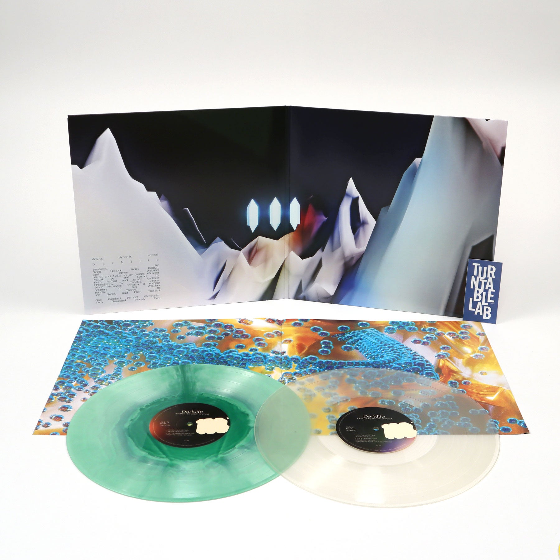 Death's Dynamic Shroud: Darklife 2LP Colored Transparent Red Vinyl (Limited Edition)