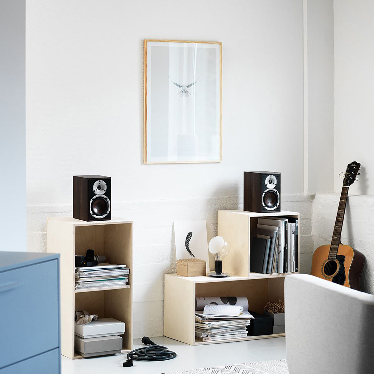 Hot Sale! Dali Spektor 1 Passive Bookshelf Speaker Pair in Black Ash Finish