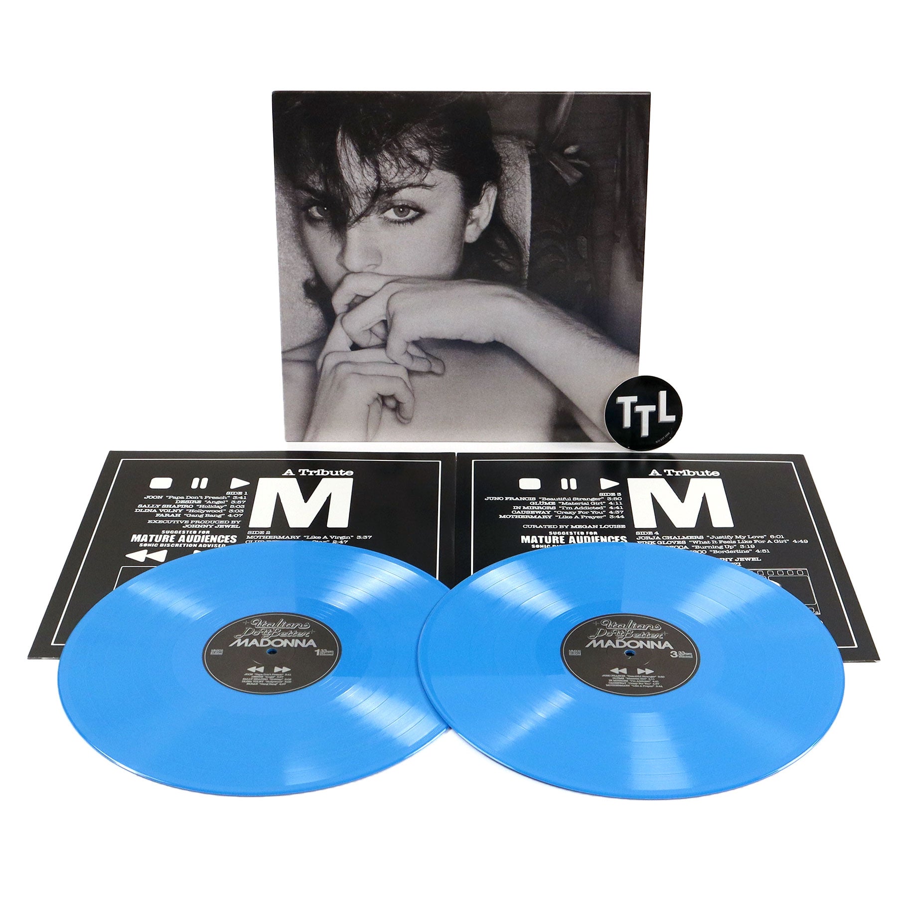 Italians Do It Better: Madonna Covers 2LP Blue Vinyl - 2 Per Customer Limit