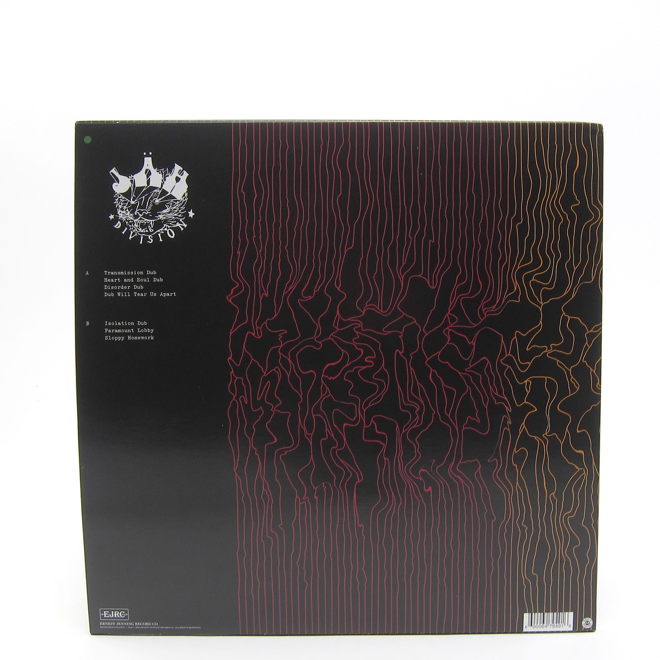 Jah Division's Deluxe Edition Vinyl LP + 7: Dub Will Tear Us Apart...Again - A Must - Have Music Release