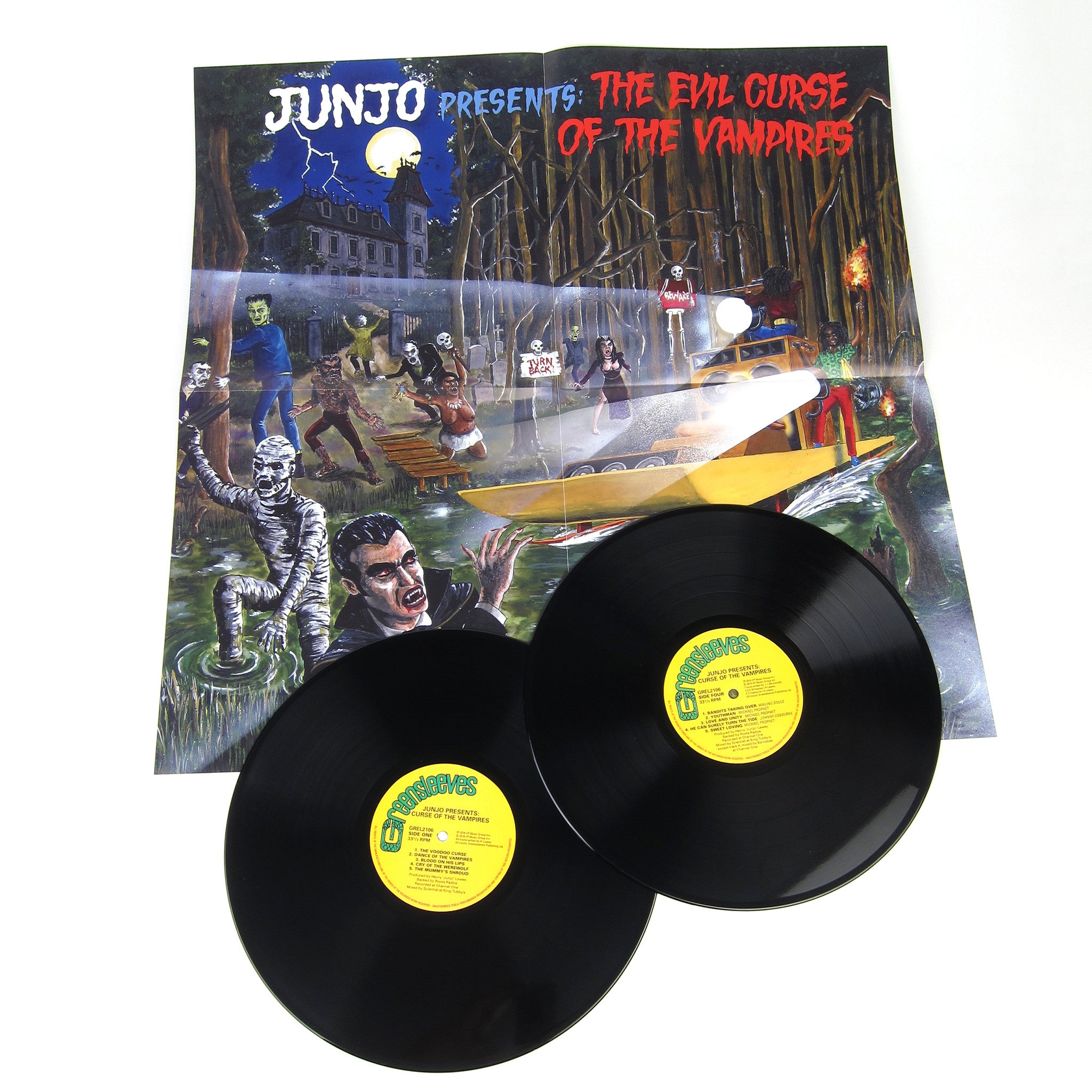 Hot Deal! Henry Junjo Lawes: Junjo Presents - The Evil Curse Of The Vampires Vinyl 2LP by Scientist