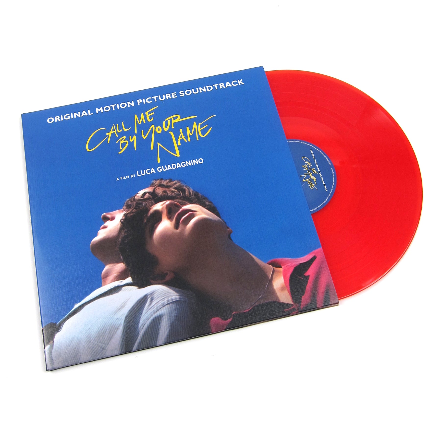 Call Me By Your Name Soundtrack: 180g Red Vinyl 2LP Limited Edition