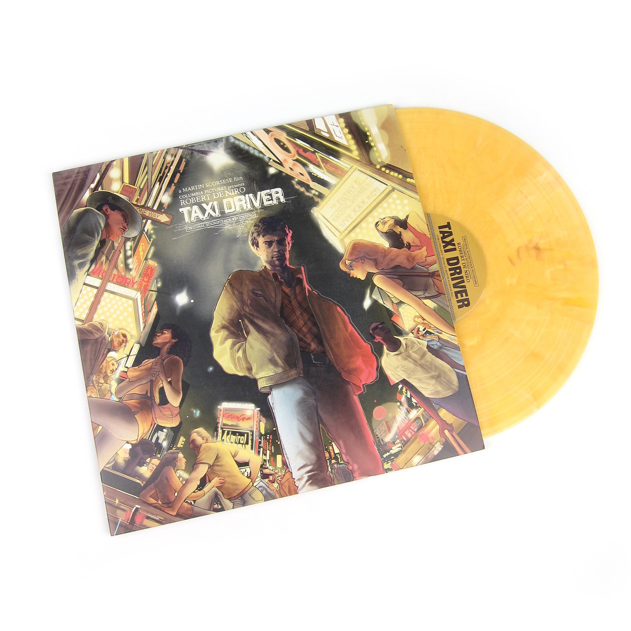 180g Colored Vinyl 2LP: Dave Blume & Bernard Herrmann's Taxi Driver Soundtrack