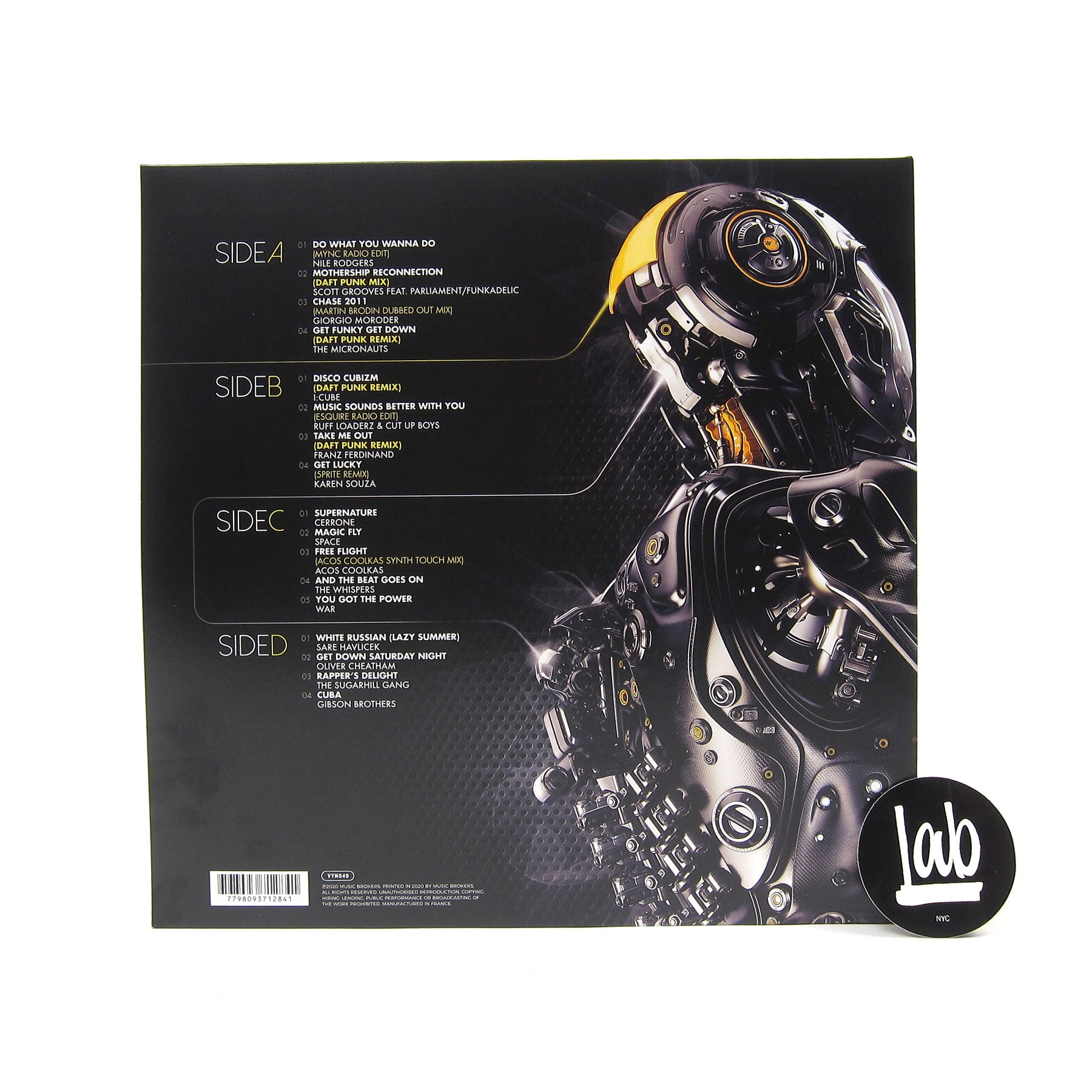 Daft Punk: Many Faces Vinyl 2LP - Colored Special Edition