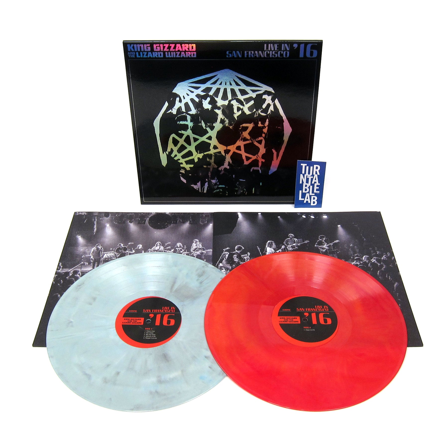 Limited Edition: King Gizzard And The Lizard Wizard's Live In San Francisco '16 Deluxe Colored Vinyl 2LP