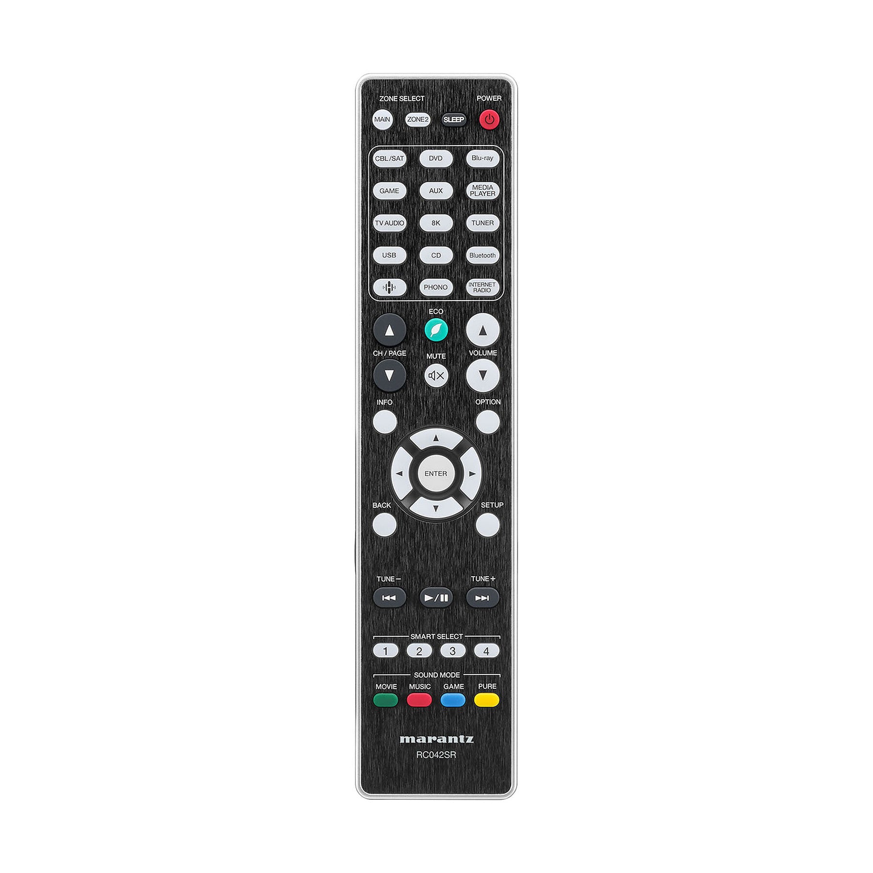 Marantz NR1711 Ultra HD Slim Receiver: Wi-Fi, Bluetooth, HEOS, Phono Input