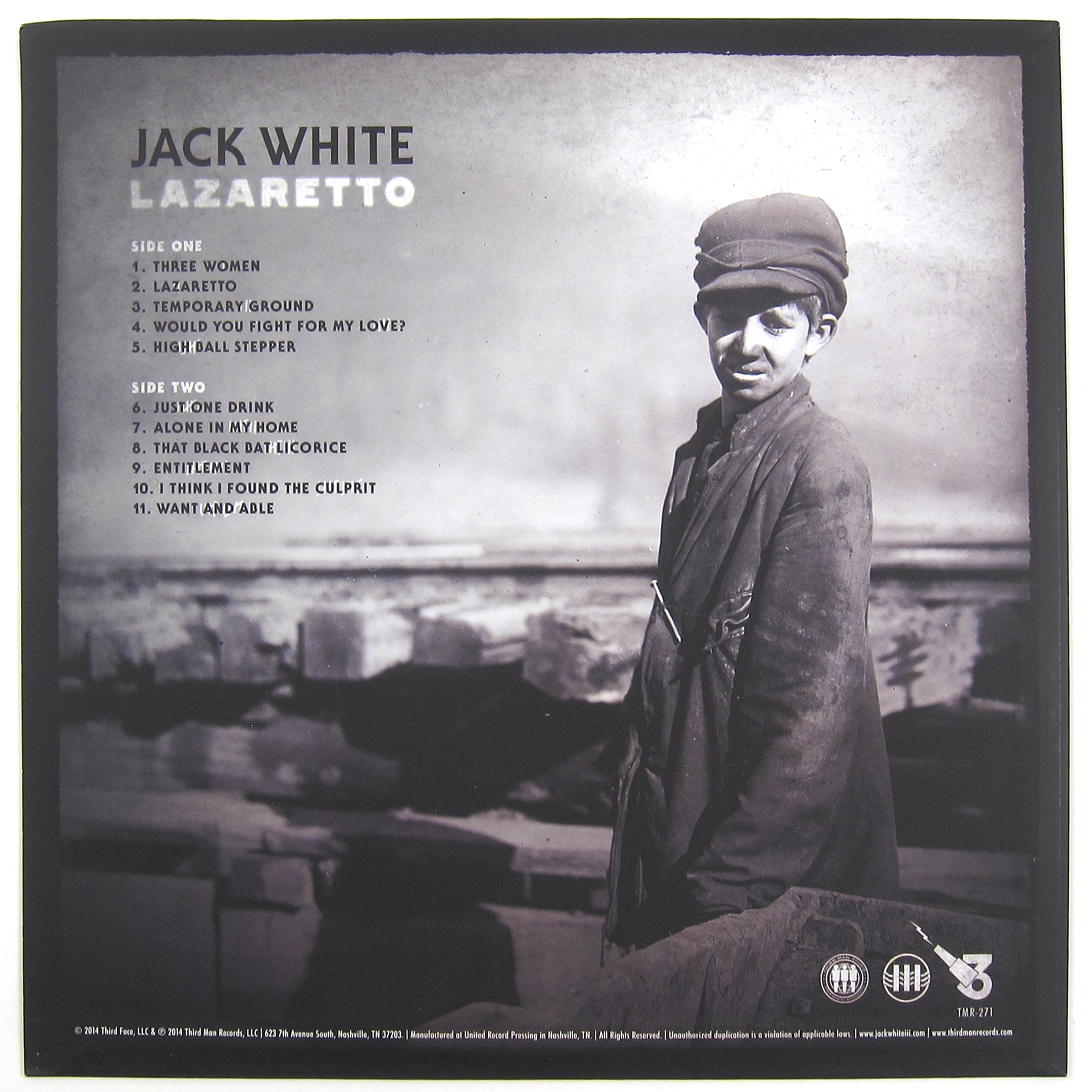 Jack White's Lazaretto Ultra Edition: Limited 180g Vinyl LP with Hologram - Exclusive Deal!