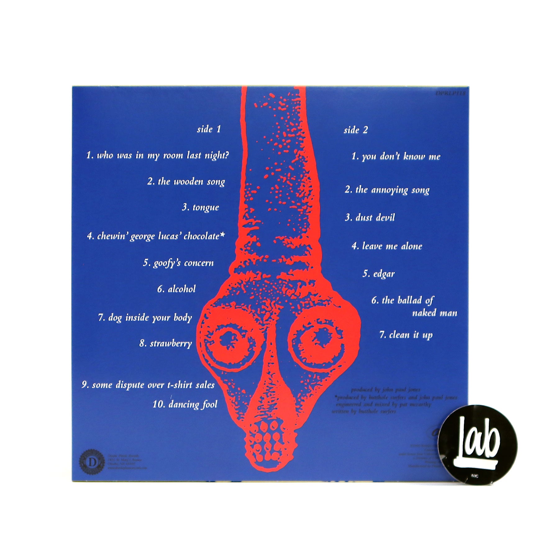 Hot Deal! Butthole Surfers - Independent Worm Saloon Vinyl LP (Swamp Colored)