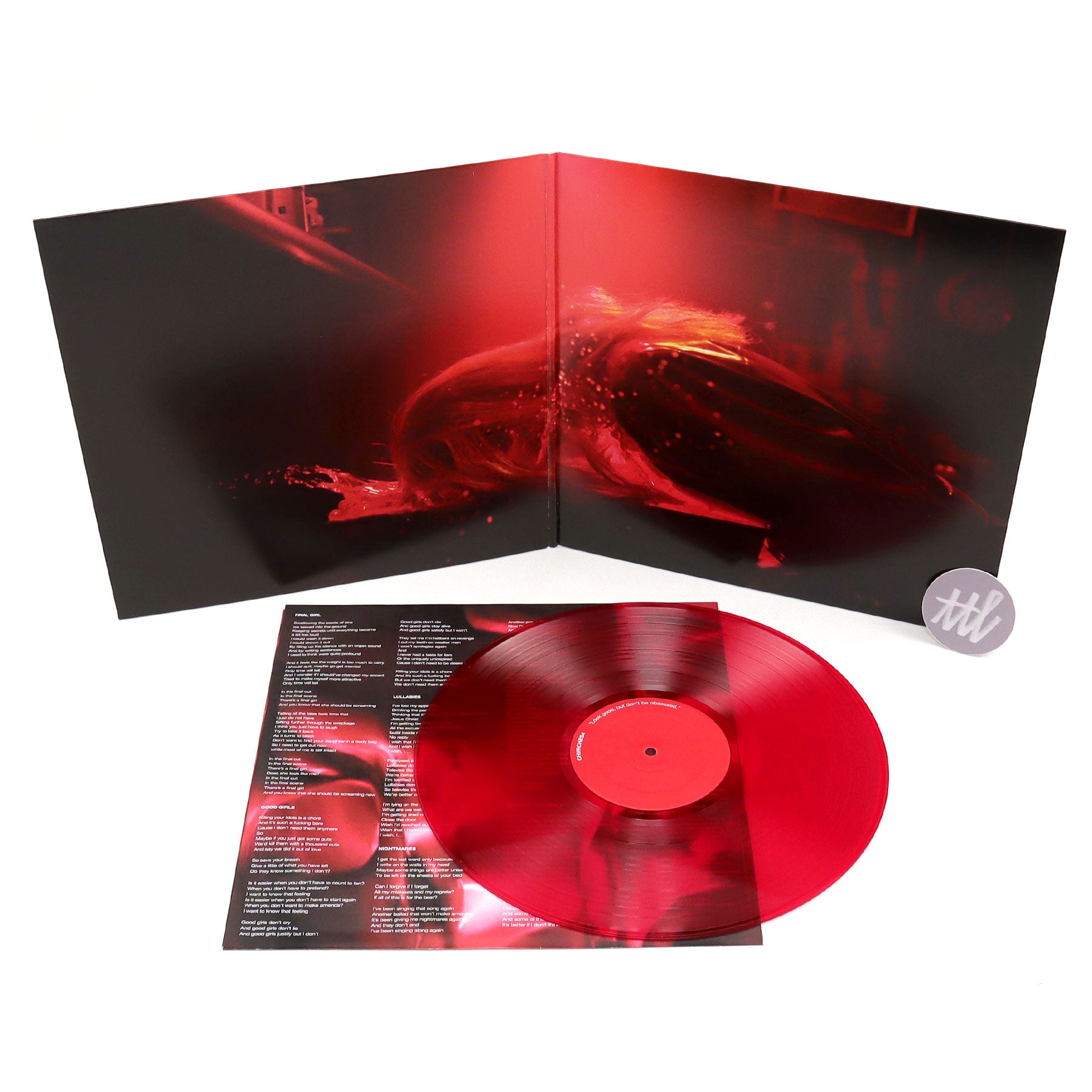 Hot Deal! Chvrches' Fourth Studio Album - Screen Violence Indie Exclusive Red Vinyl LP