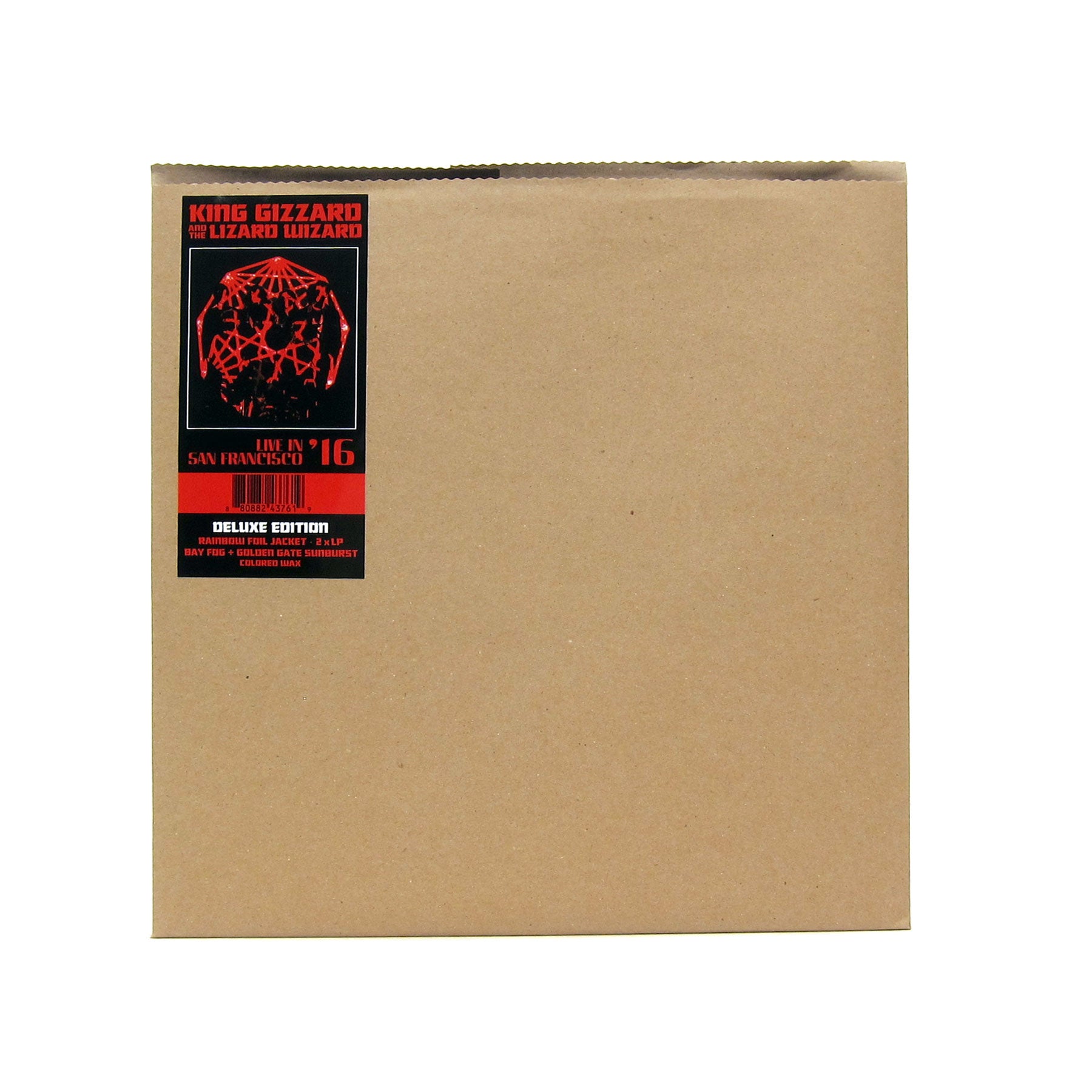 Limited Edition: King Gizzard And The Lizard Wizard's Live In San Francisco '16 Deluxe Colored Vinyl 2LP
