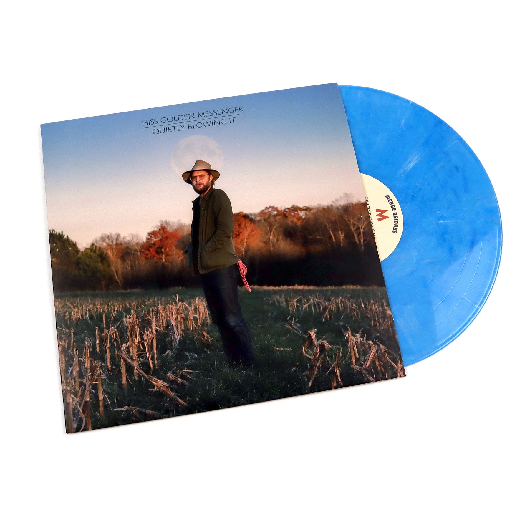 Hiss Golden Messenger's Quietly Blowing It - Limited Edition Metallic Blue Vinyl LP
