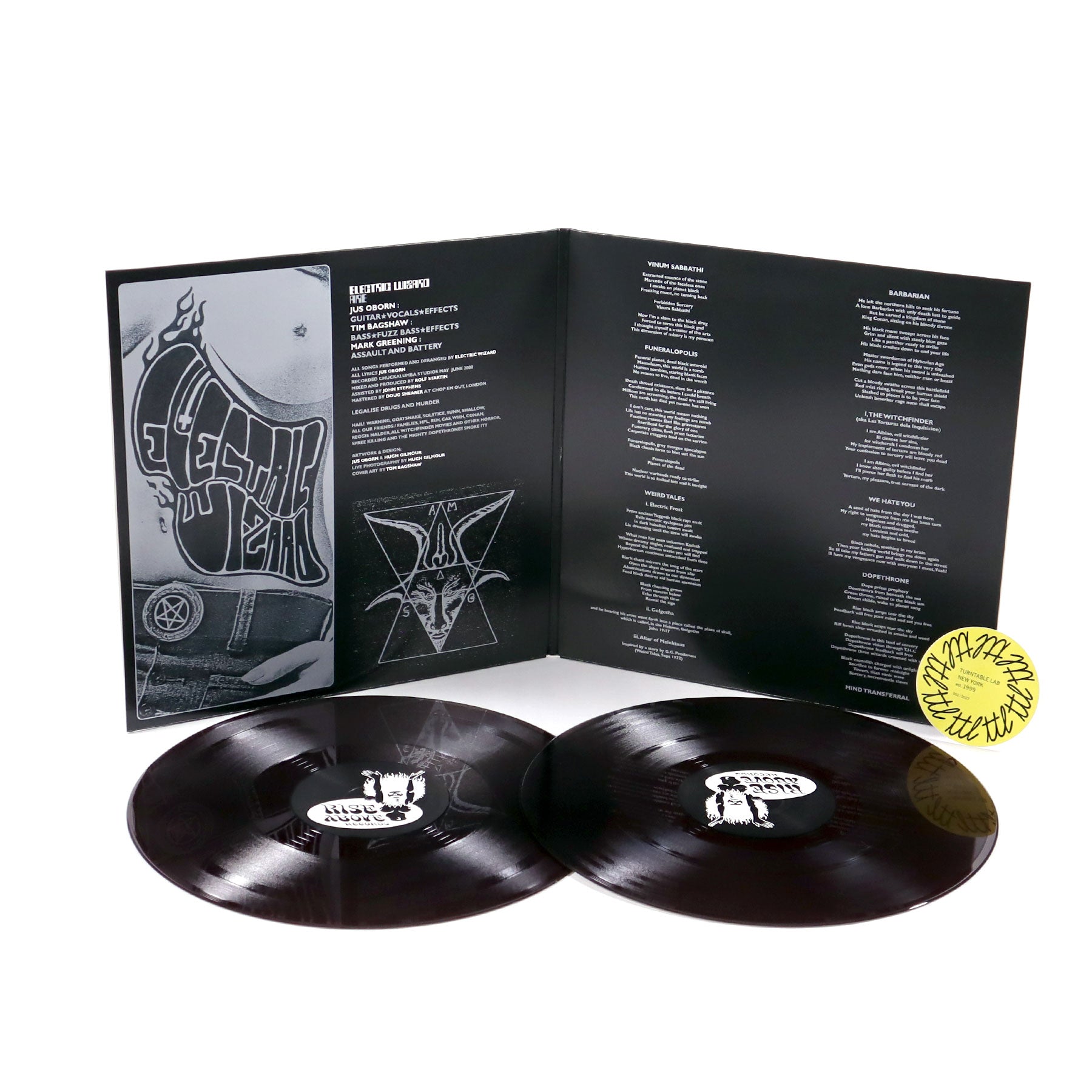 Hot Deal! Electric Wizard's 3rd Studio Album 'Dopethrone' on Colored Vinyl 2LP