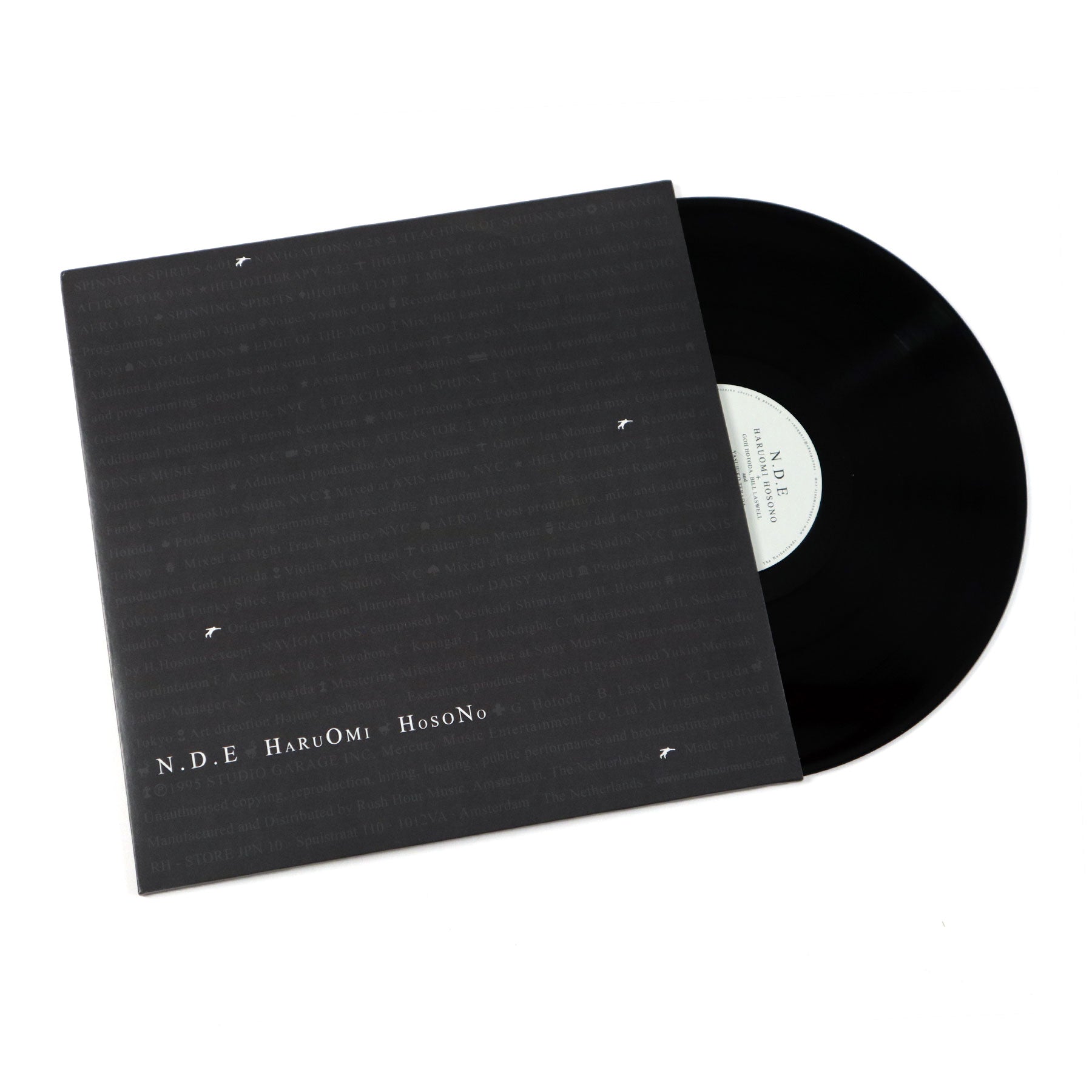 Limited Edition Black Double Vinyl: Haruomi Hosono's 1995 N.D.E. 2LP