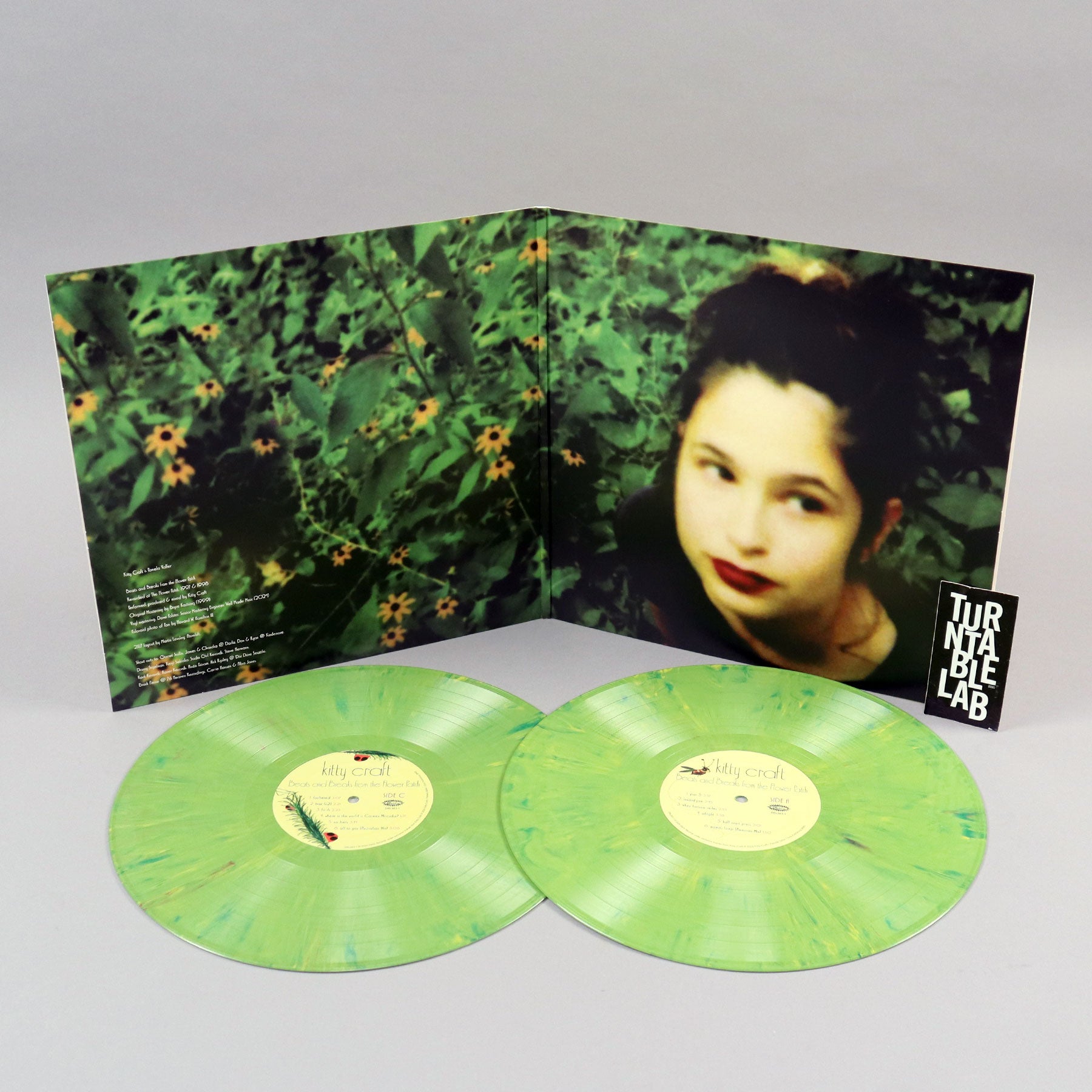 Exclusive Turntable Lab: Kitty Craft's Beats and Breaks from the Flower Patch 2LP Colored Vinyl