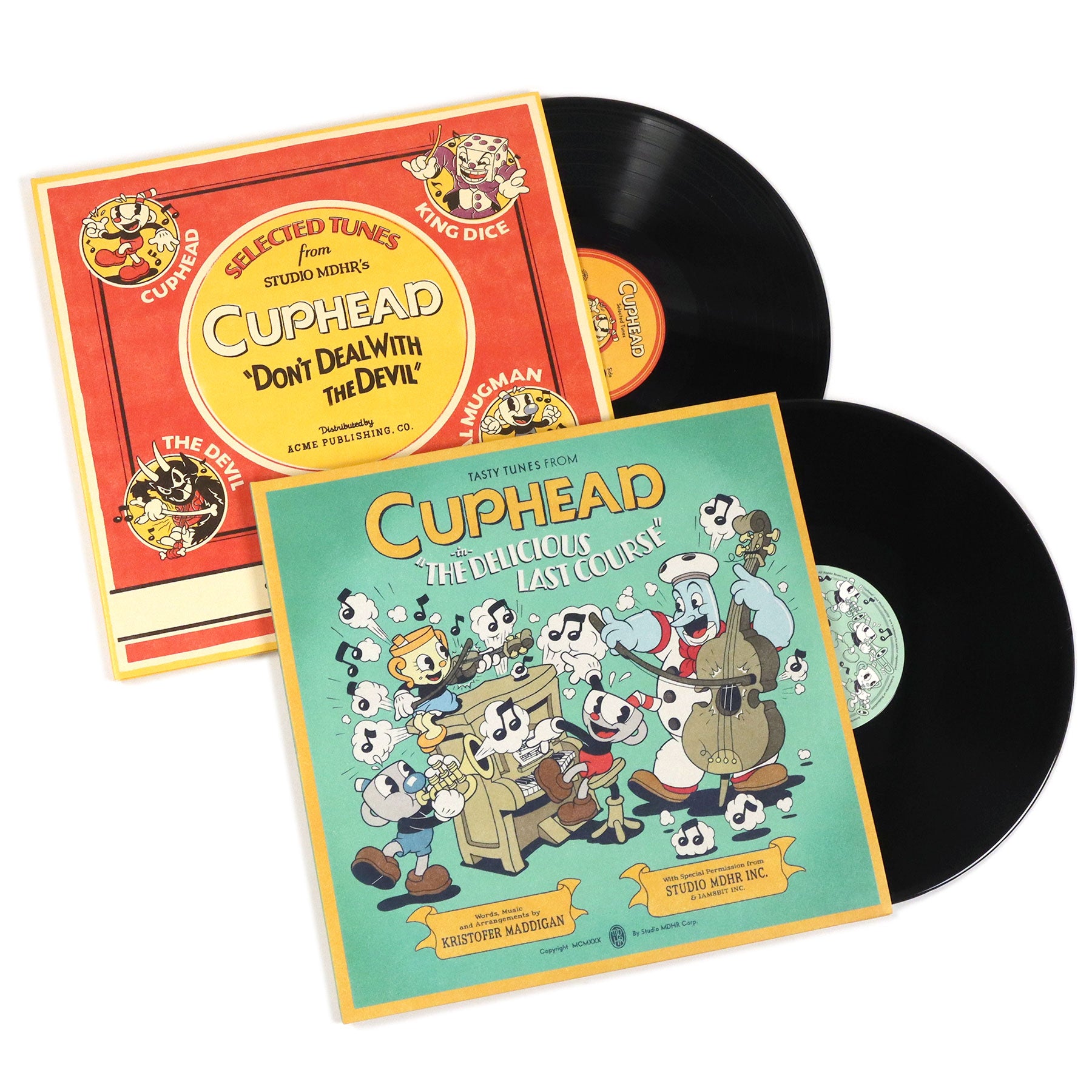 Kristofer Maddigan's Cuphead Vinyl LP Album Pack: Standard Edition & Last Course