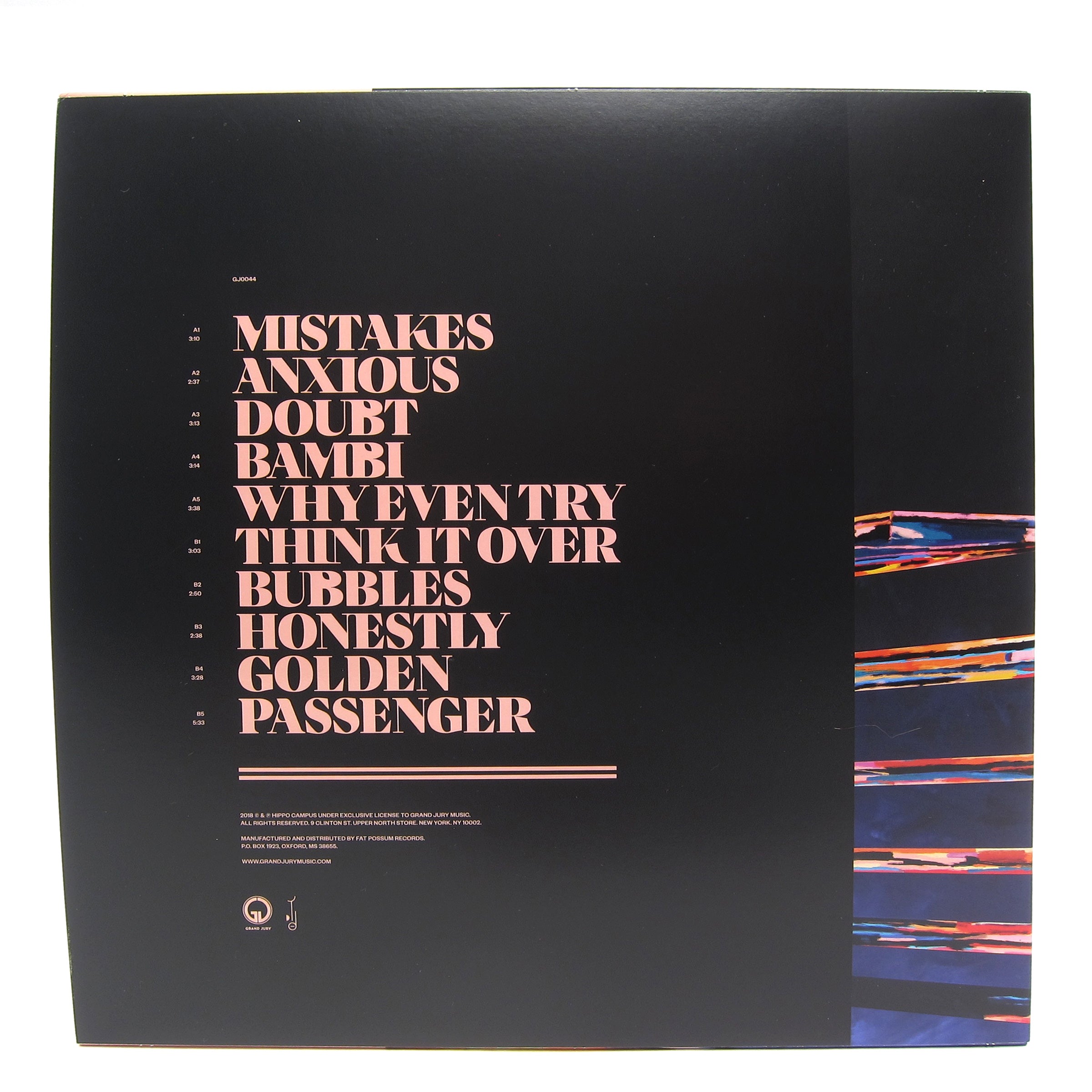 Hippo Campus: Bambi Indie Exclusive Vinyl LP with Free Tote Bag