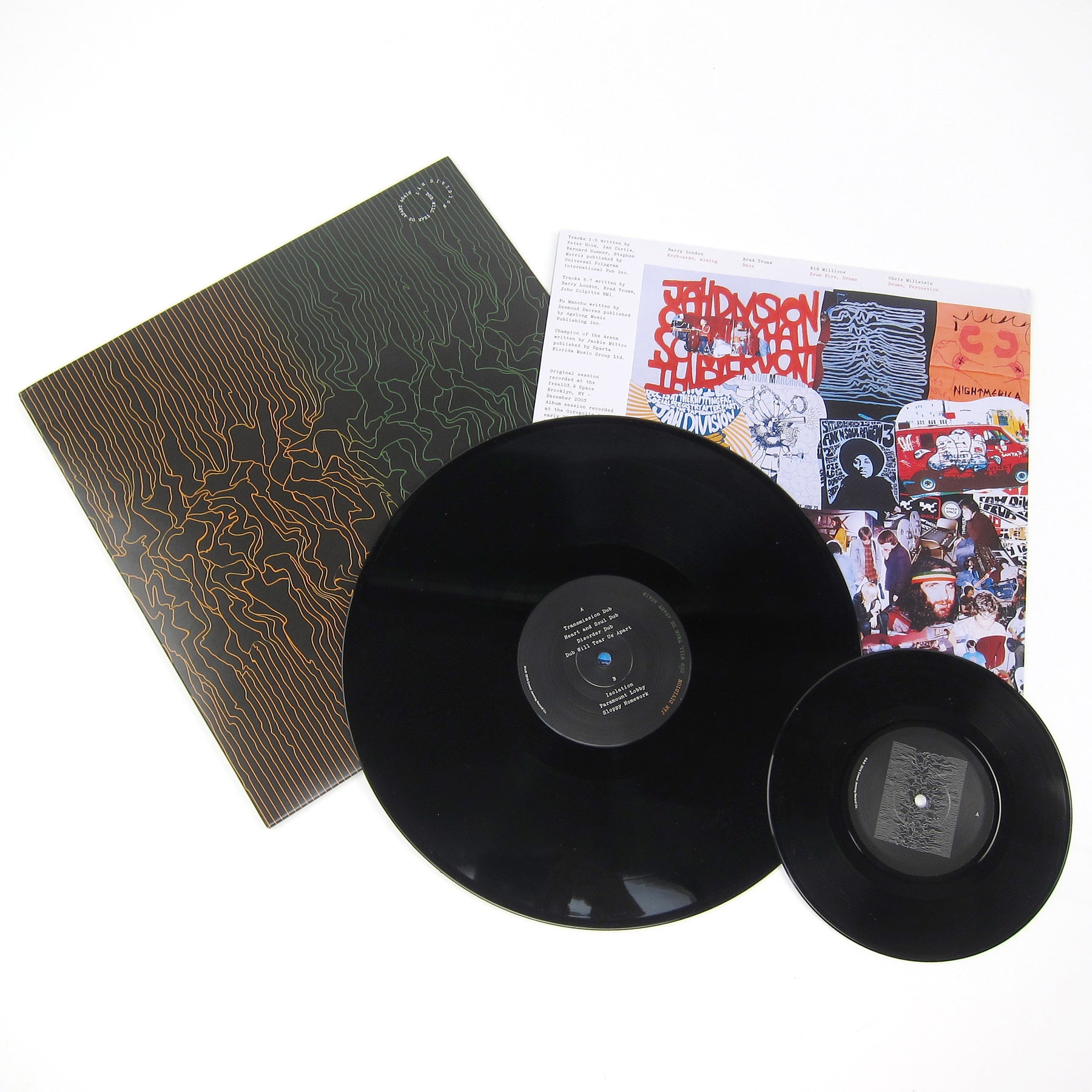 Jah Division's Deluxe Edition Vinyl LP + 7: Dub Will Tear Us Apart...Again - A Must - Have Music Release
