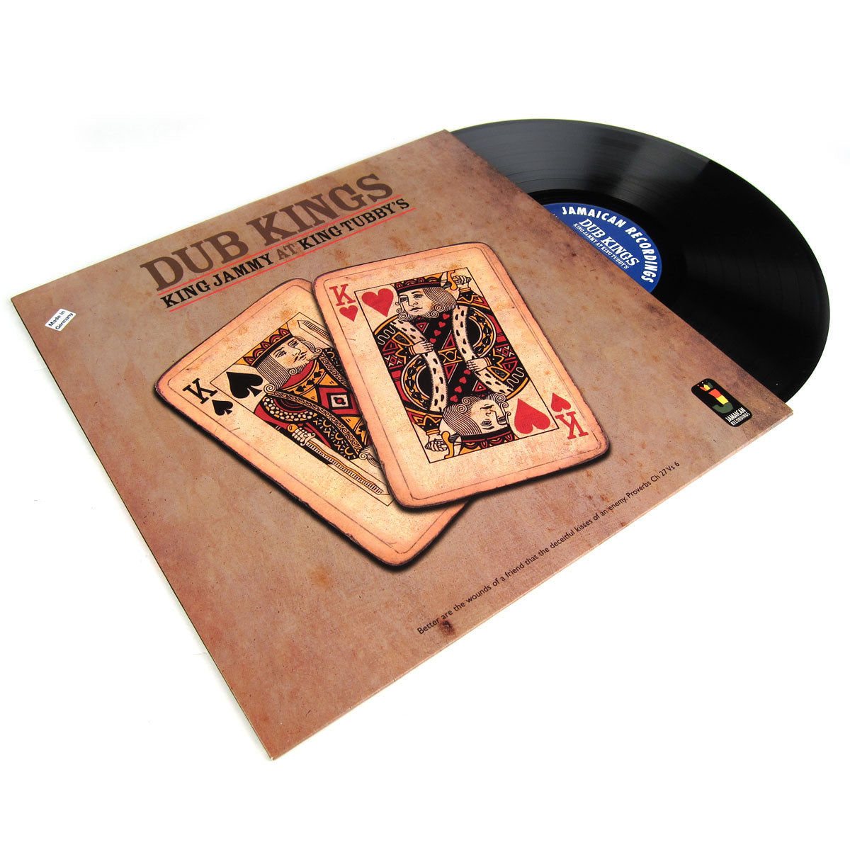 Hot Deal: King Jammy's Dub Kings Vinyl LP - Recordings from King Tubby's Studio
