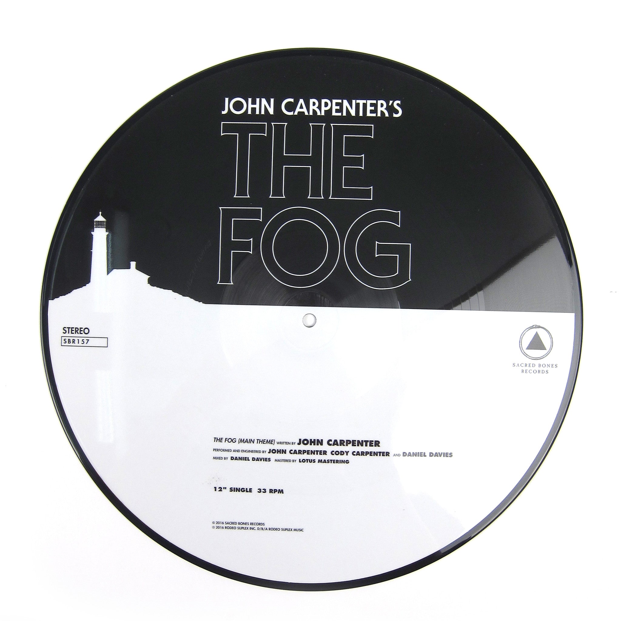 Limited Edition John Carpenter: Assault on Precinct 13 & The Fog Picture Disc Vinyl 12