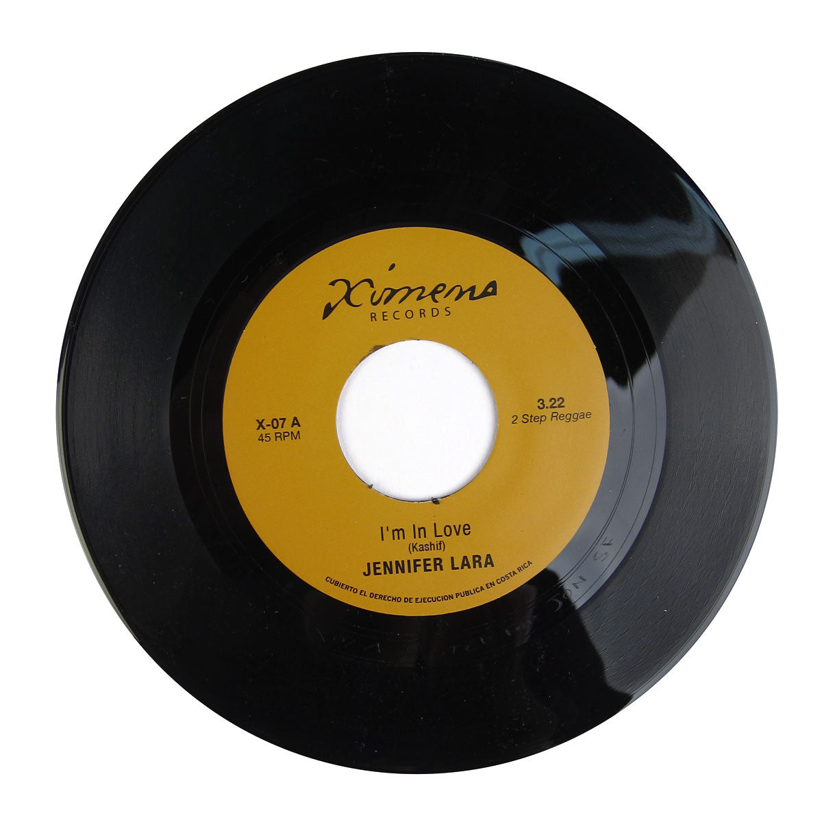 Limited Edition 7 - Inch Vinyl: Jennifer Lara's 'I'm In Love' & Jose Cruz's 'Black Widow'