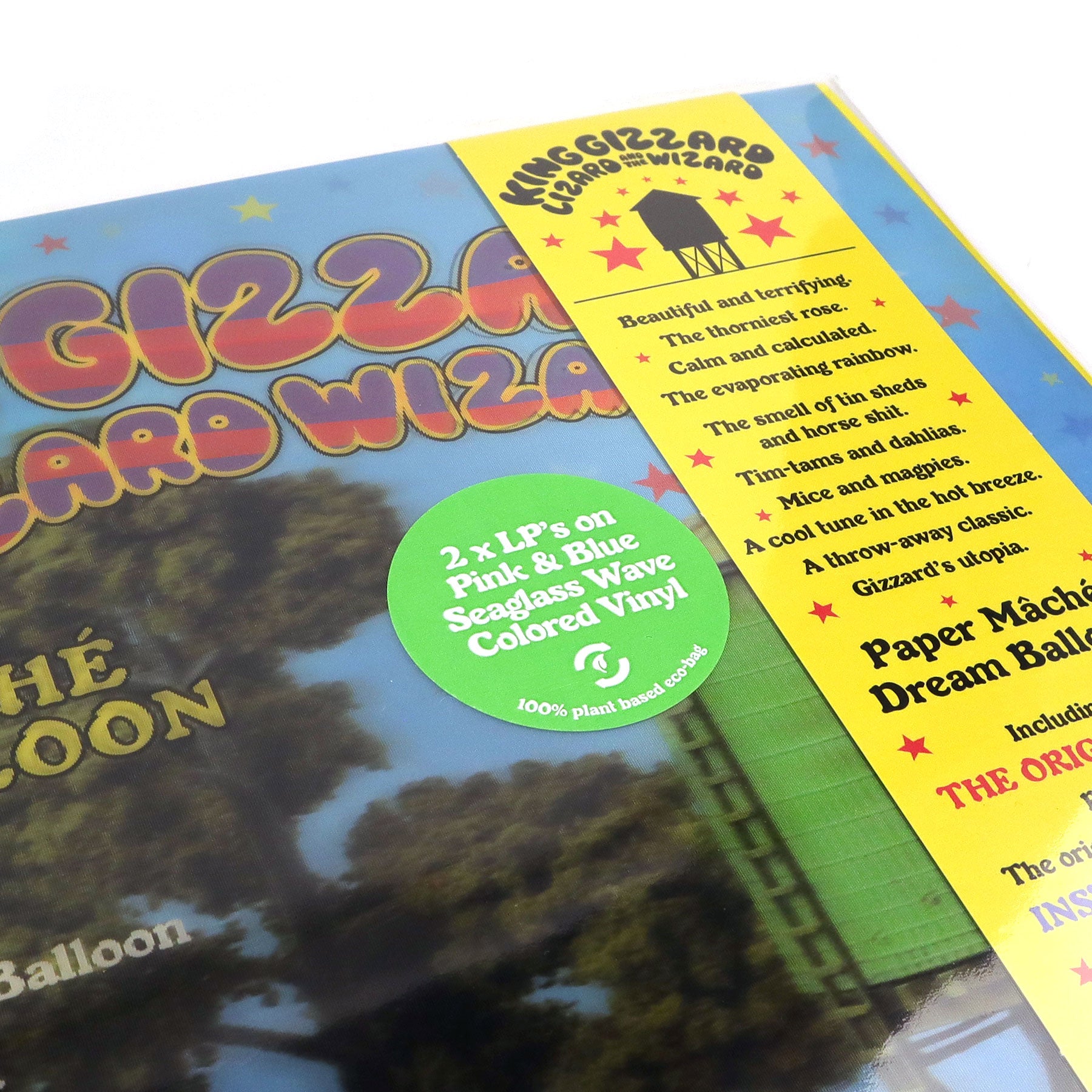 2021 Deluxe 2LP Vinyl: King Gizzard And The Lizard Wizard's Paper Mache Dream Balloon with Lenticular Cover
