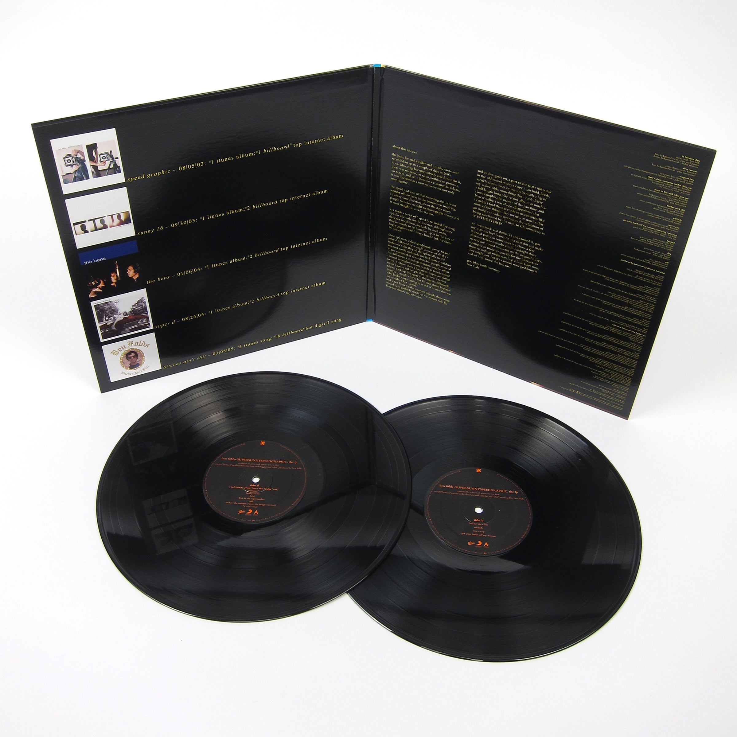 Ben Folds - Supersunnyspeedgraphic 2LP Vinyl Record - Exclusive First-Time Release