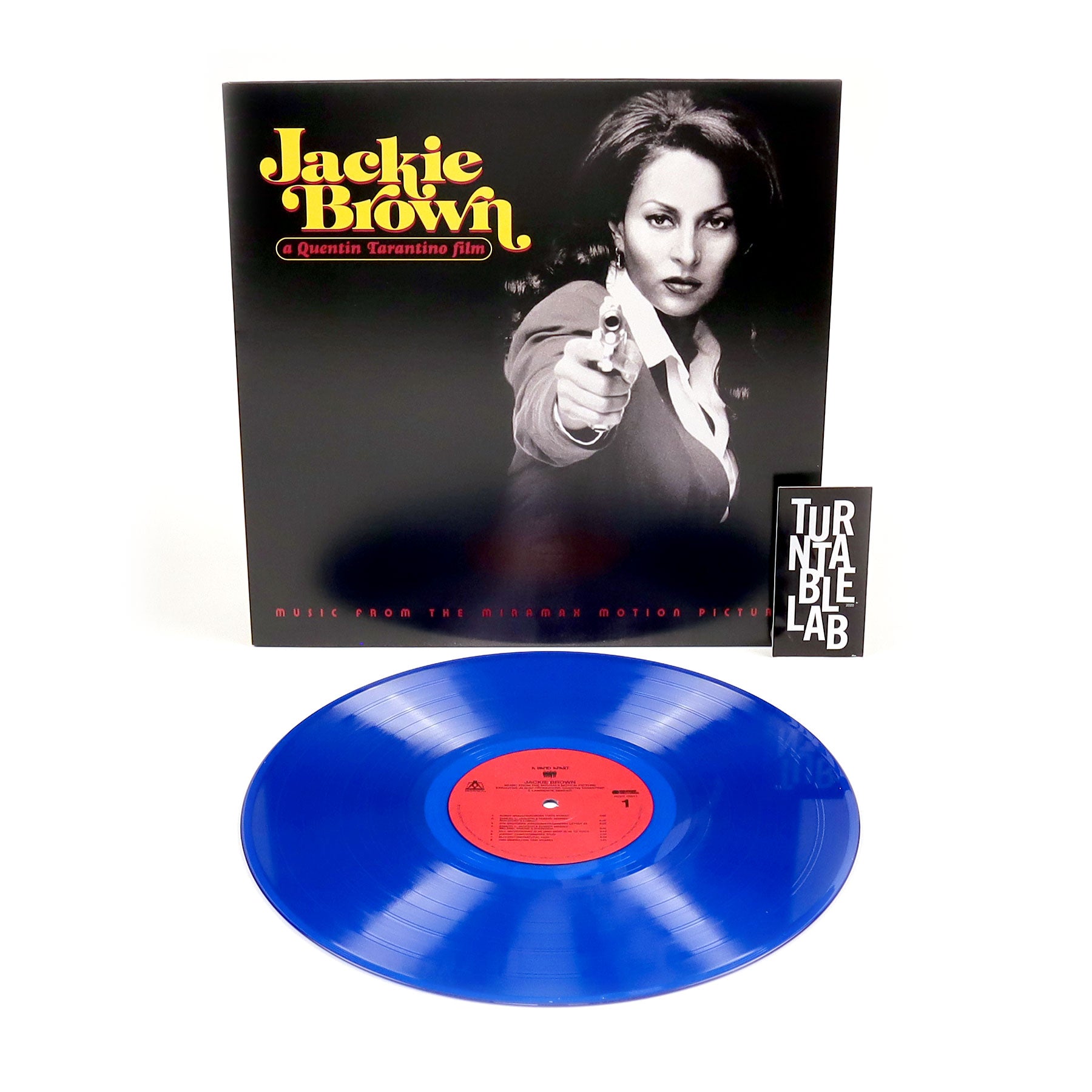 Indie Exclusive Blue Vinyl LP: Jackie Brown - Music From The Miramax Motion Picture