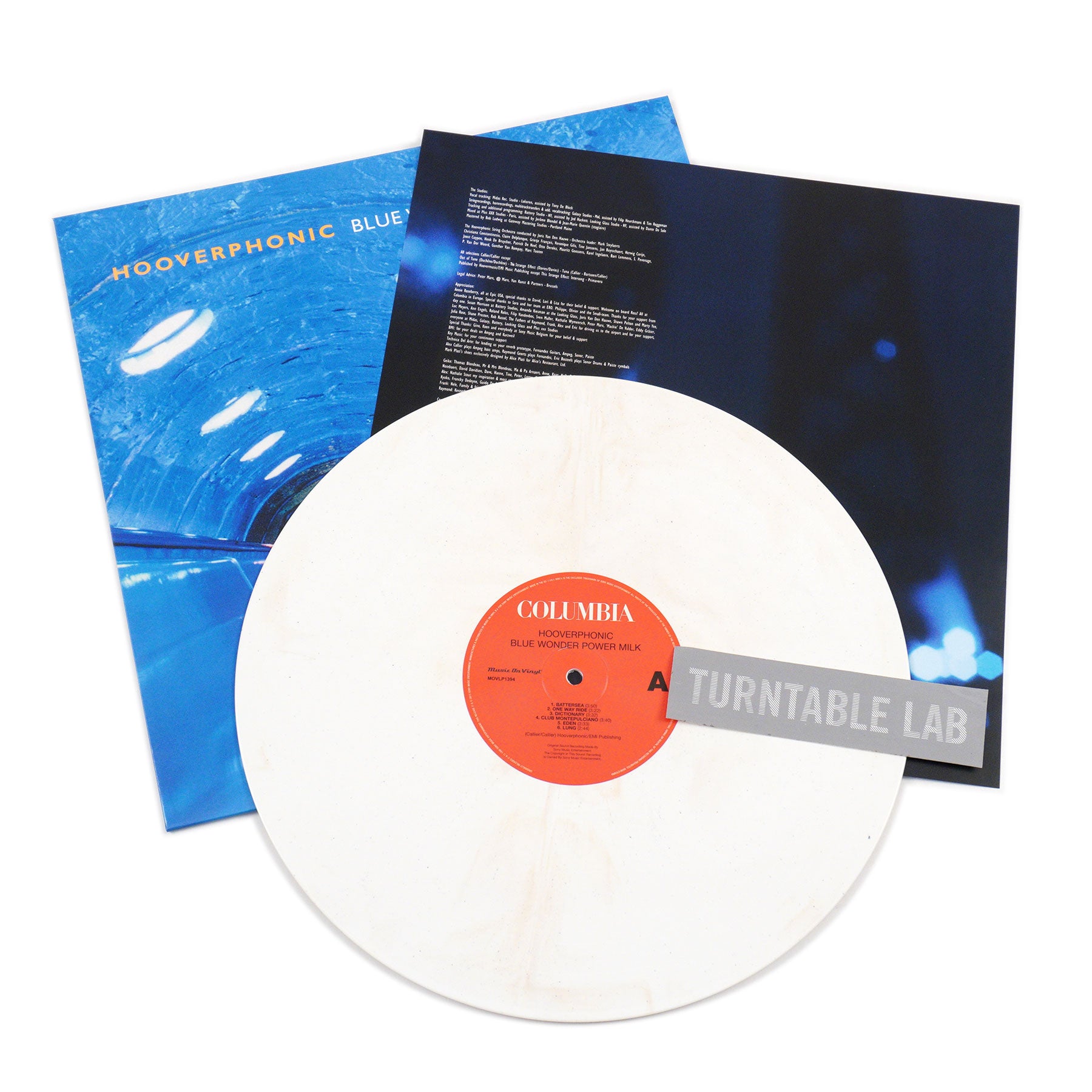 Limited Edition Hooverphonic's Blue Wonder Power Milk 180g Colored Vinyl LP