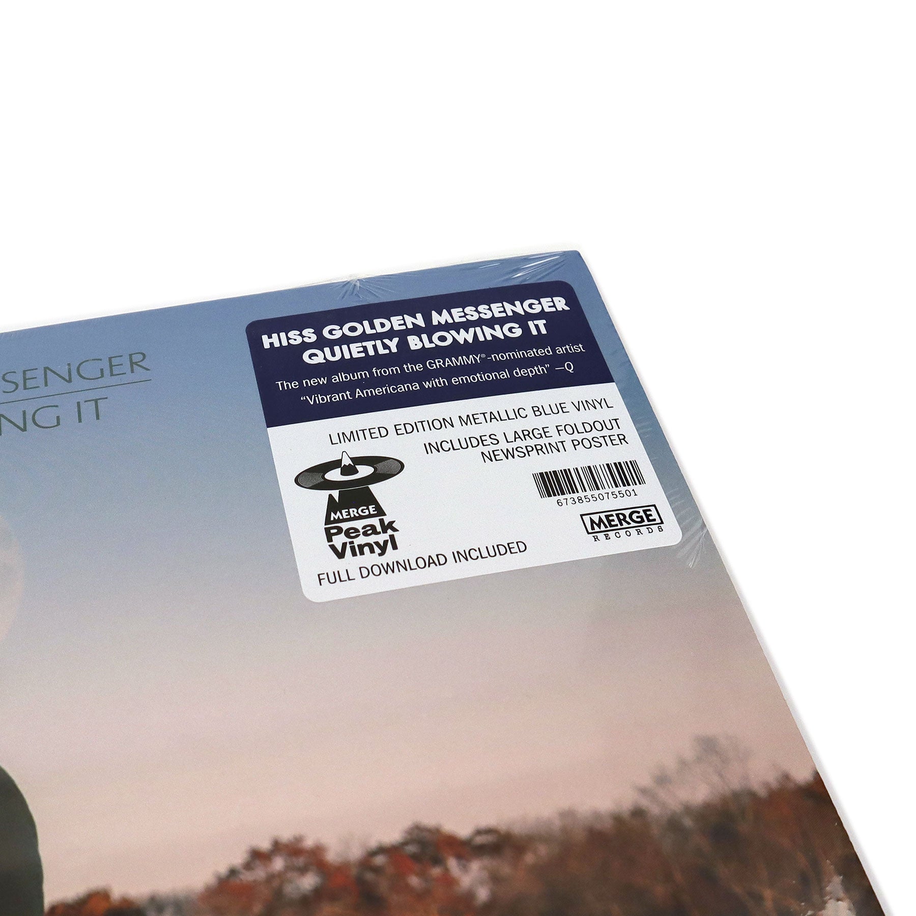 Hiss Golden Messenger's Quietly Blowing It - Limited Edition Metallic Blue Vinyl LP
