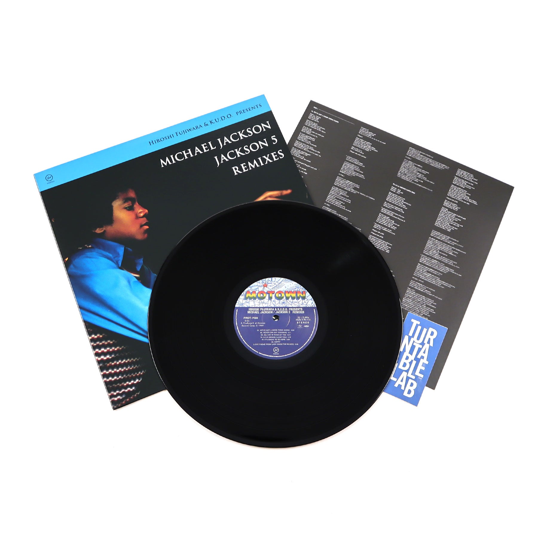 Hot! Hiroshi Fujiwara & K.U.D.O. Michael Jackson/Jackson 5 Remixes Import Vinyl LP