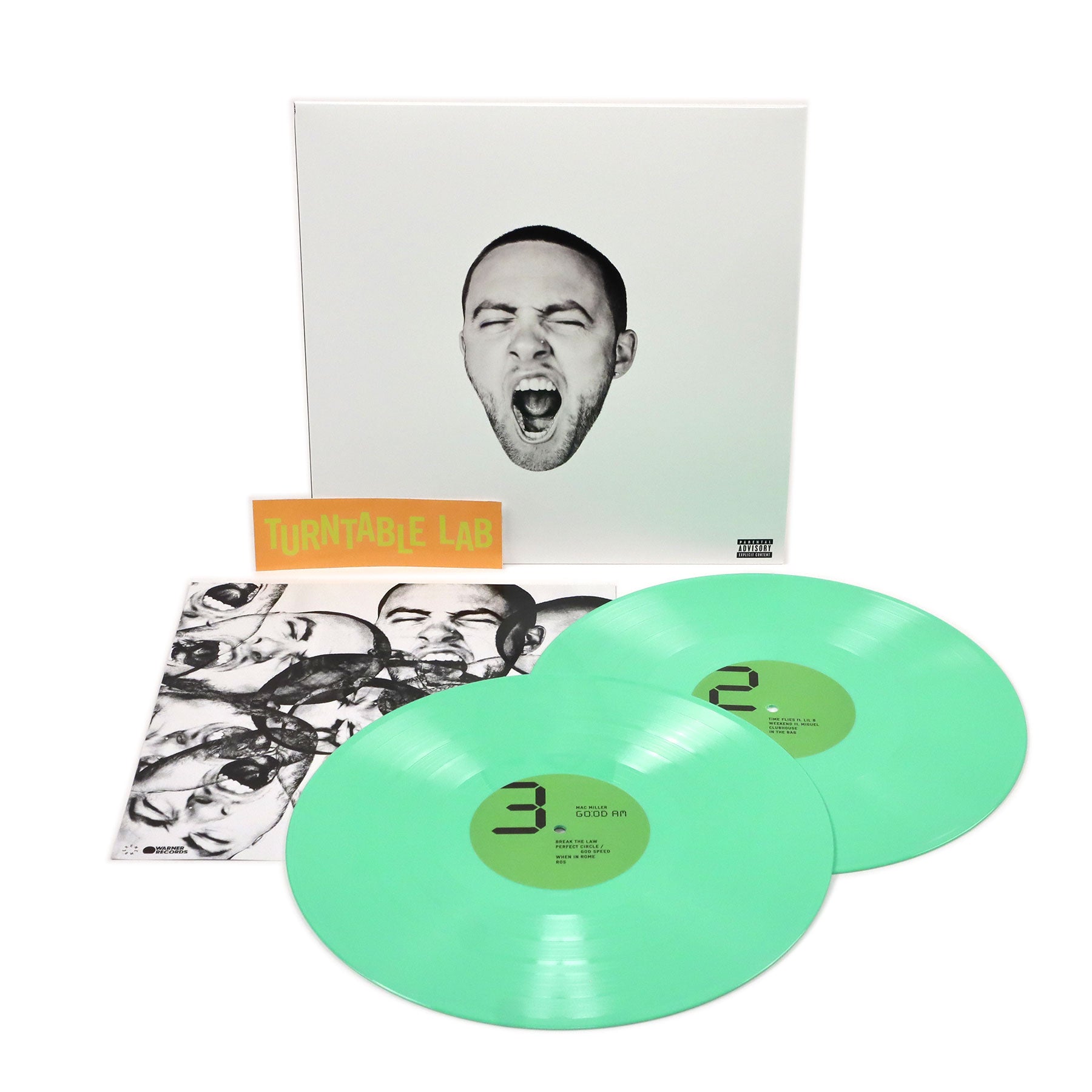 Limited Edition Indie Exclusive: Mac Miller's 'GO:OD AM' 2LP Colored Vinyl Record