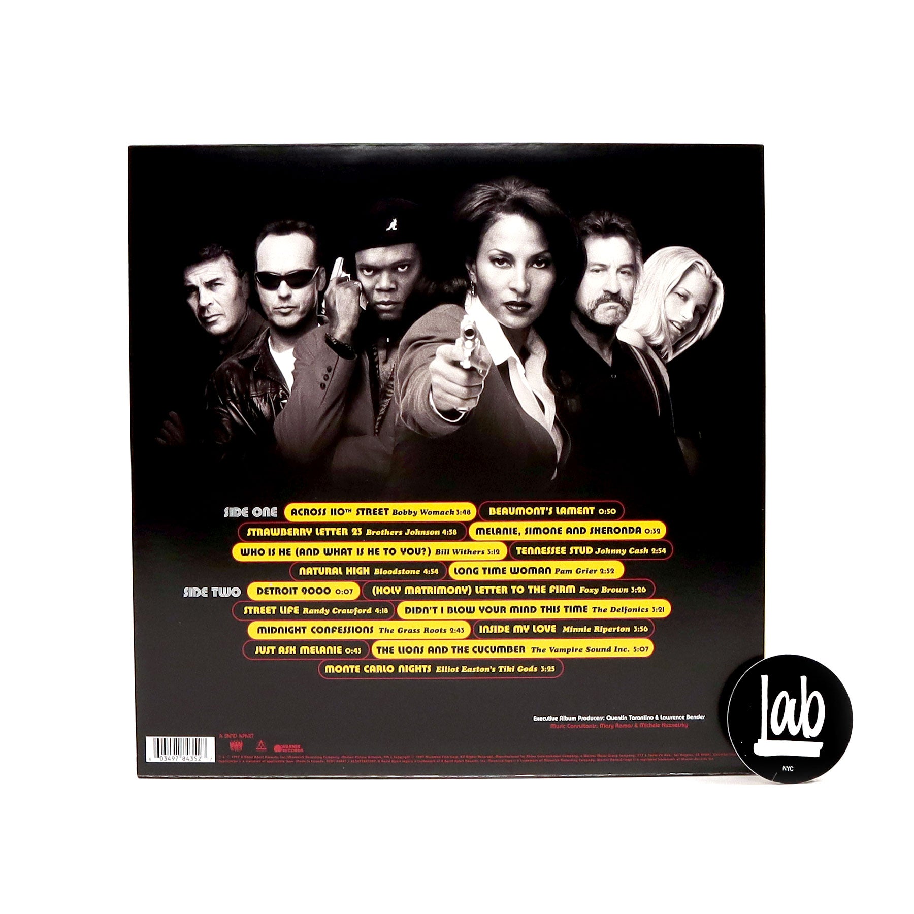 Indie Exclusive Blue Vinyl LP: Jackie Brown - Music From The Miramax Motion Picture