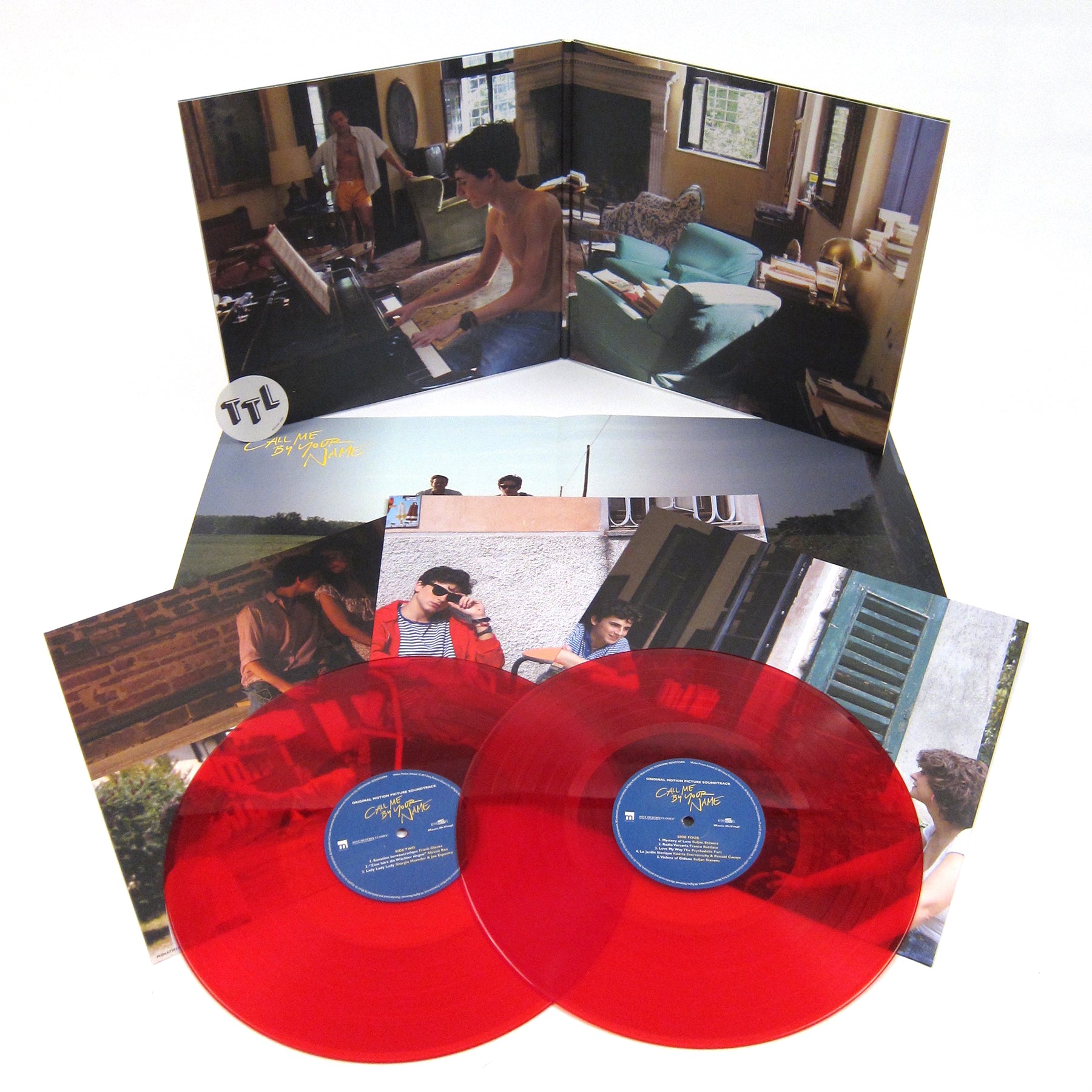 Call Me By Your Name Soundtrack: 180g Red Vinyl 2LP Limited Edition