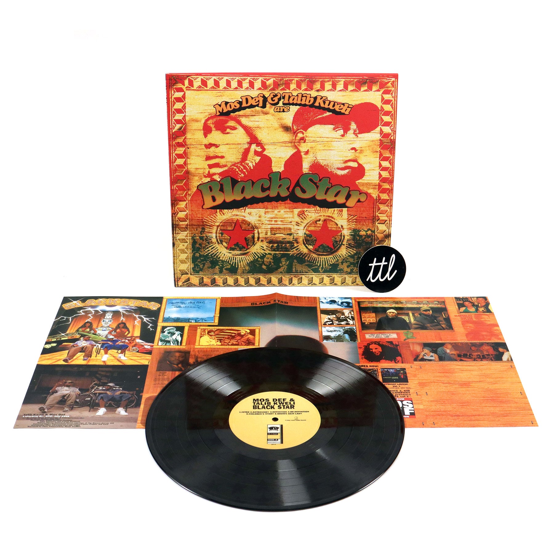 Limited Edition! Black Star's Classic Rap Vinyl LP: Mos Def & Talib Kweli