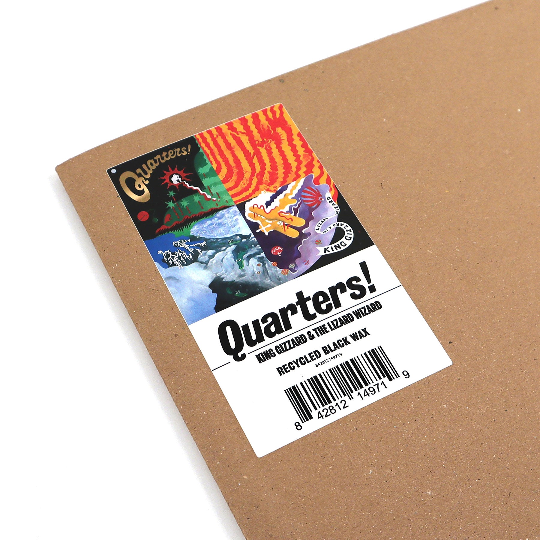 King Gizzard And The Lizard Wizard: Quarters! Eco-Friendly Vinyl LP 2015 Release