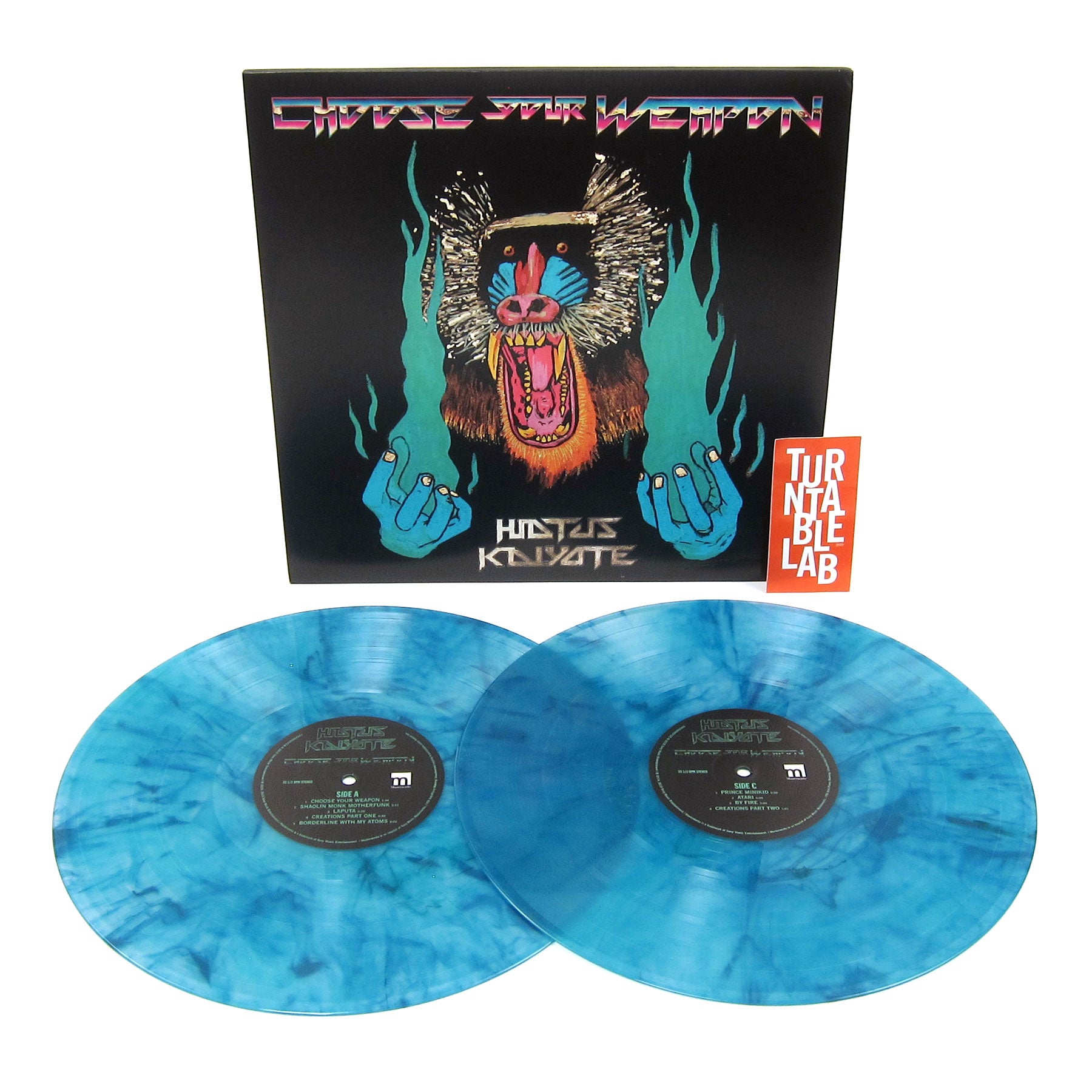 Hiatus Kaiyote's Choose Your Weapon - 180g Colored Vinyl 2LP Limited Edition