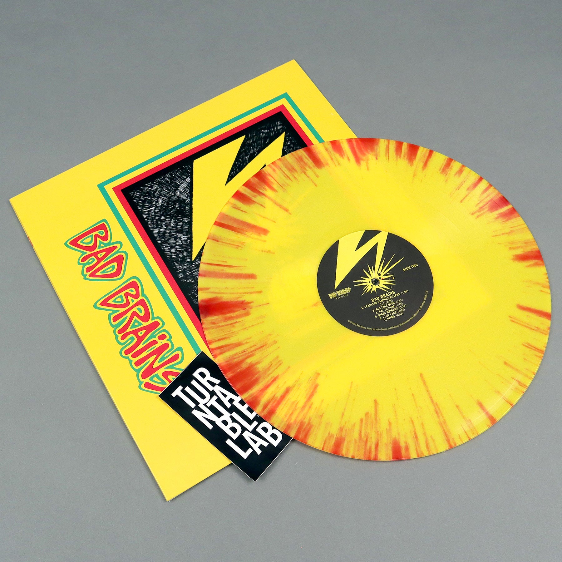 Bad Brains: Self-Titled Debut LP (Colored Vinyl) - Turntable Lab Exclusive, Limited to 800 Copies