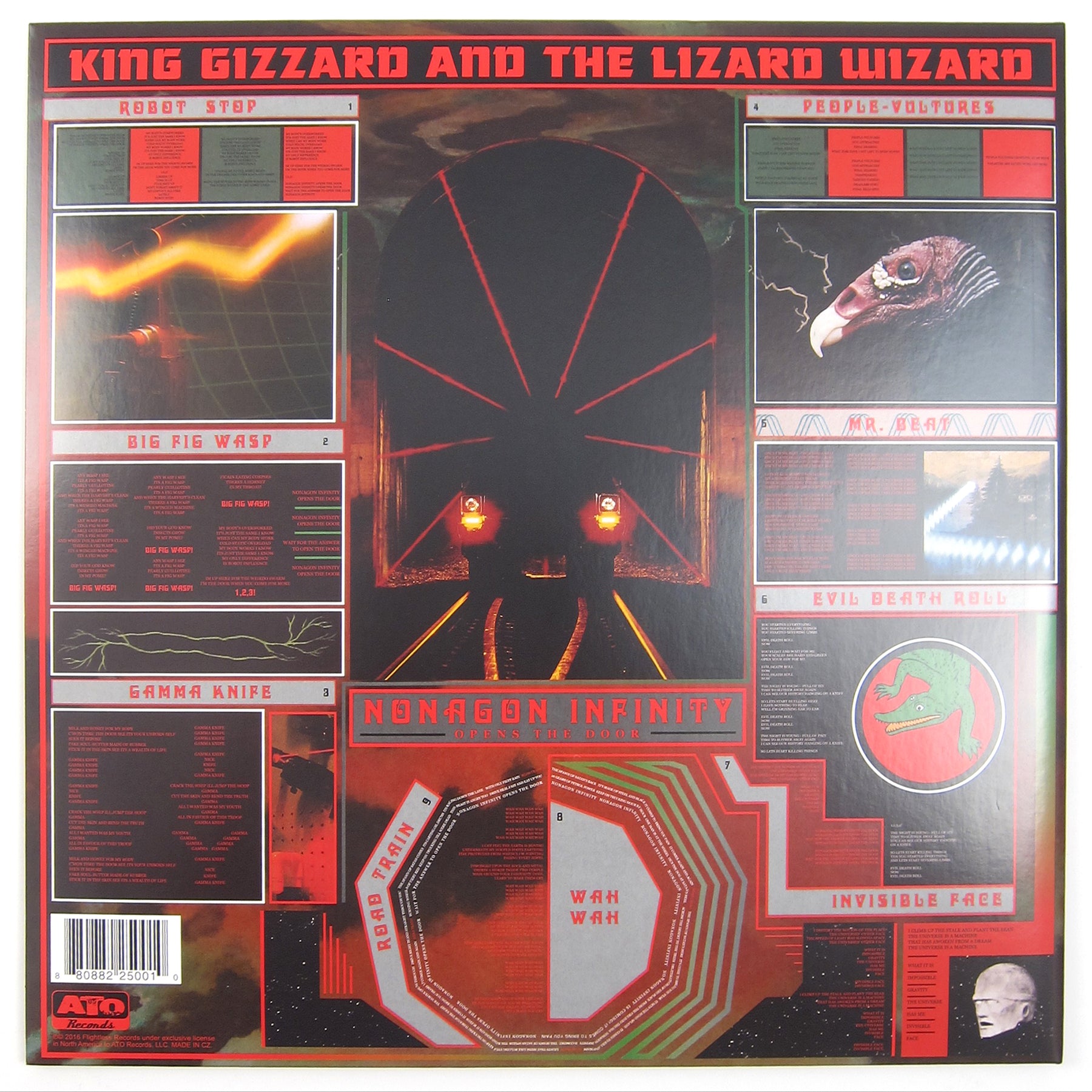Get King Gizzard And The Lizard Wizard's Nonagon Infinity Colored Vinyl LP Now!