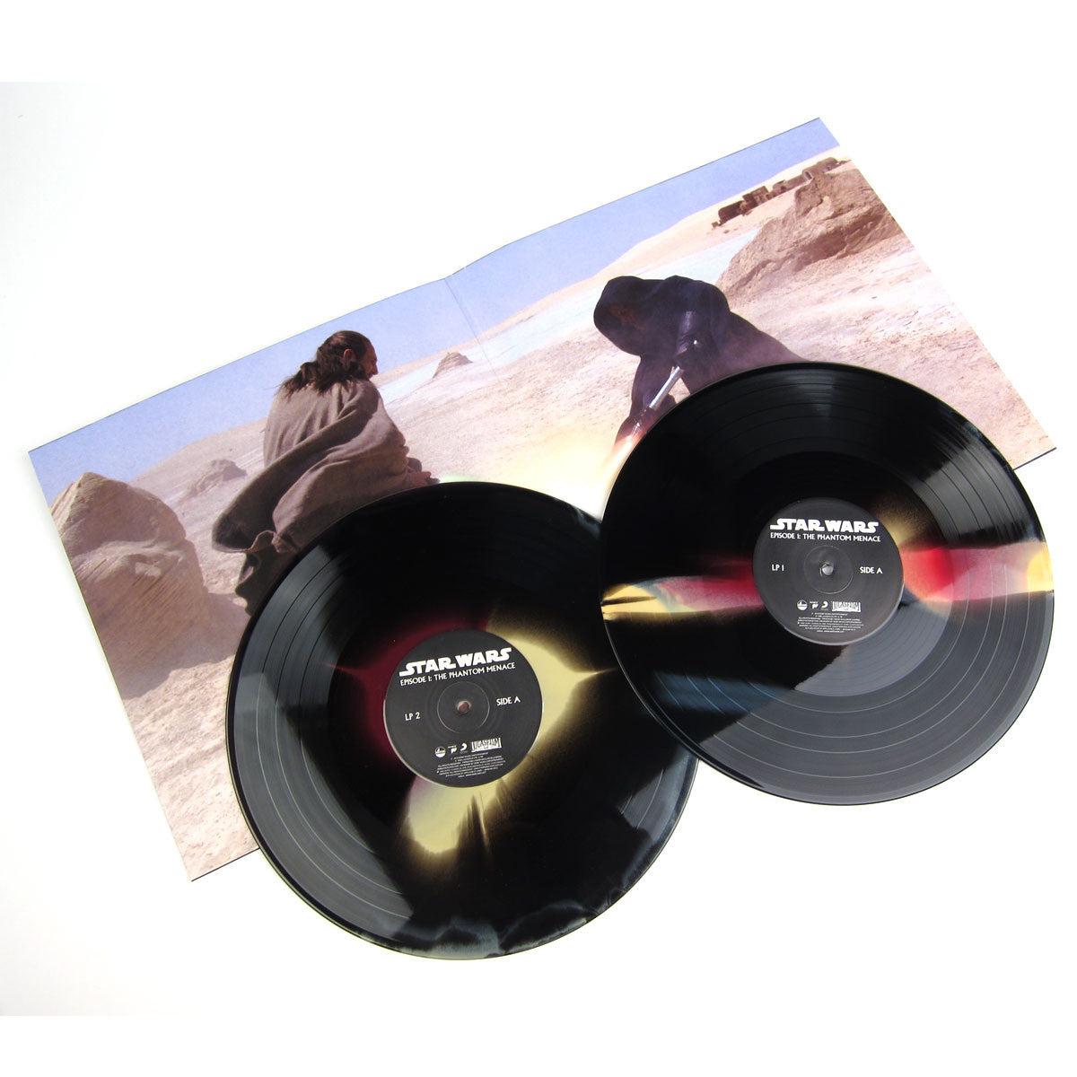 John Williams' Star Wars: The Phantom Menace Darth Maul Colored 2LP Vinyl Soundtrack