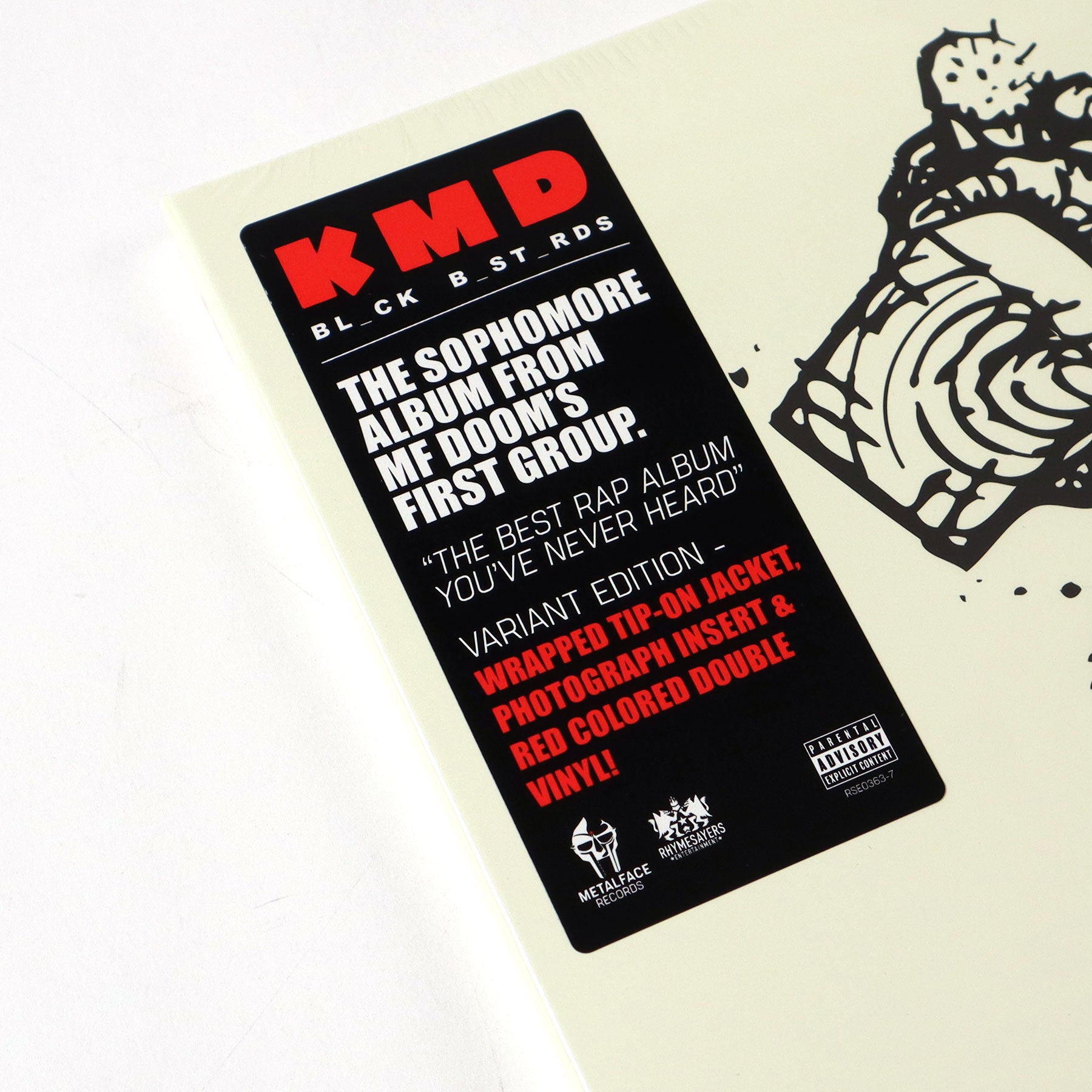 Limited Edition KMD's Black Bastards 2LP Vinyl (Colored) by MF Doom - Grab Yours Now!