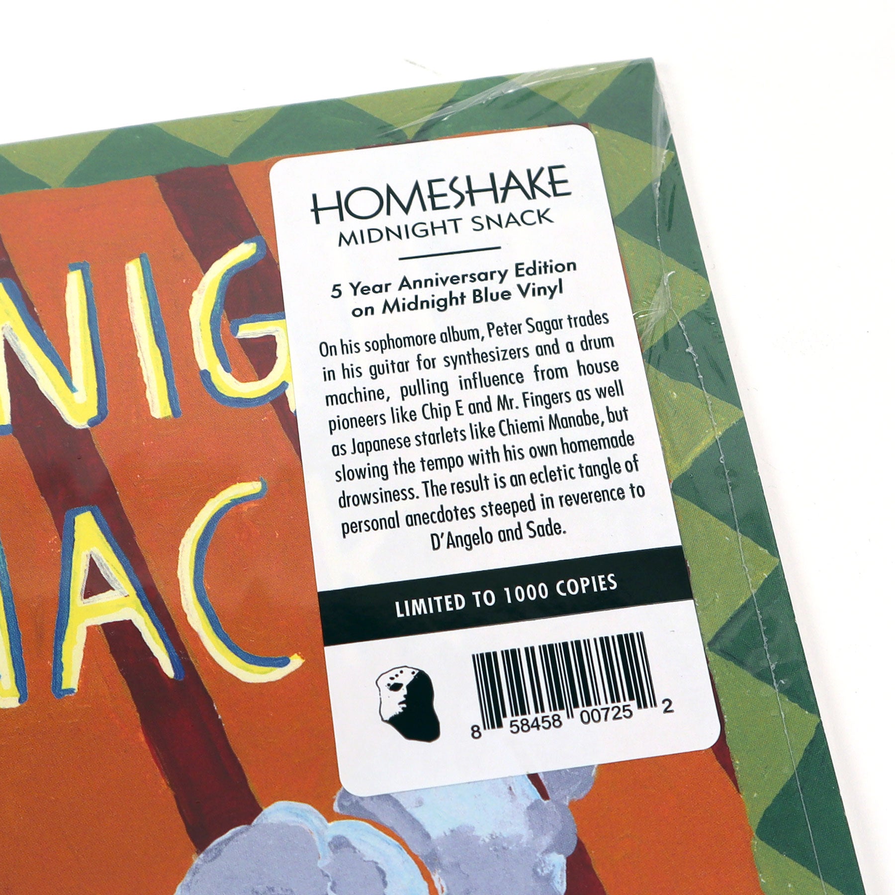 Hot! Homeshake's Midnight Snack Colored Vinyl LP